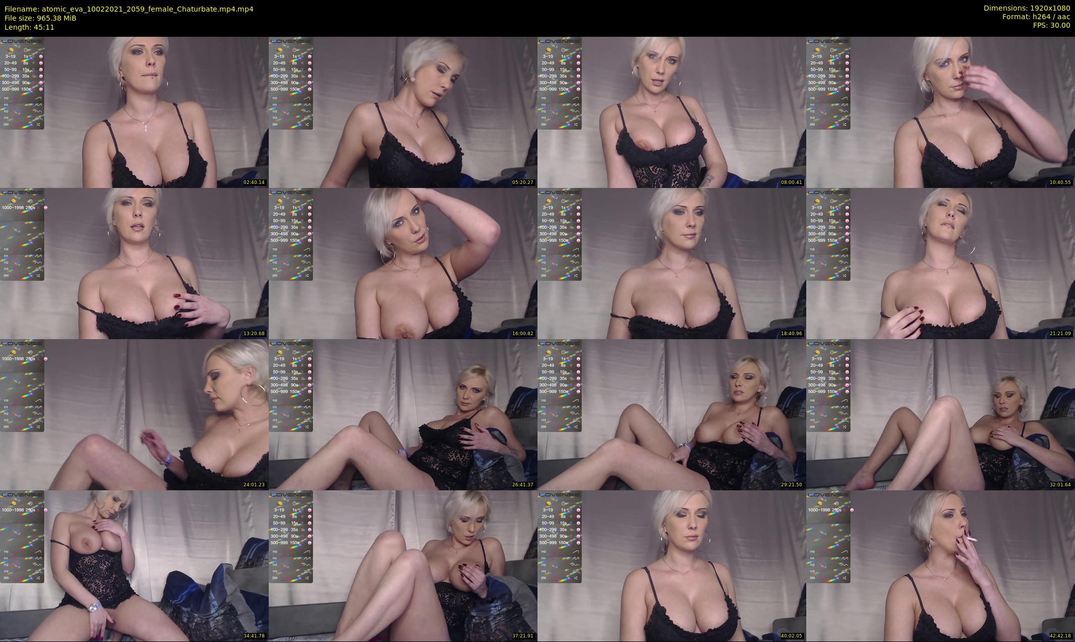 atomic_eva — 46 minute Chaturbate female cam show recording, 1080p, Feb 10, 2021