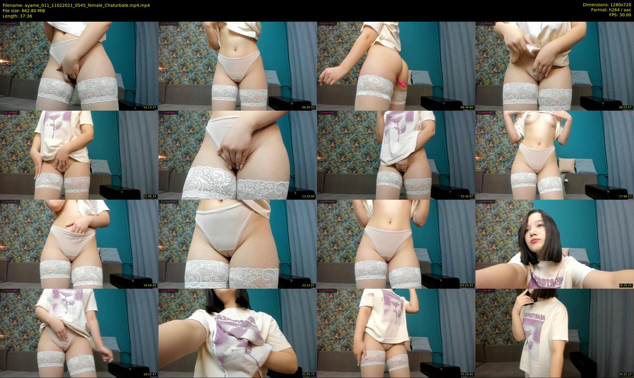 ayame_011 — 38 minute Chaturbate female cam show recording, 720p, Feb 11, 2021