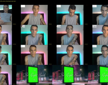 bigbacs — 8 minute Chaturbate male cam show recording, 720p, Feb 10, 2021