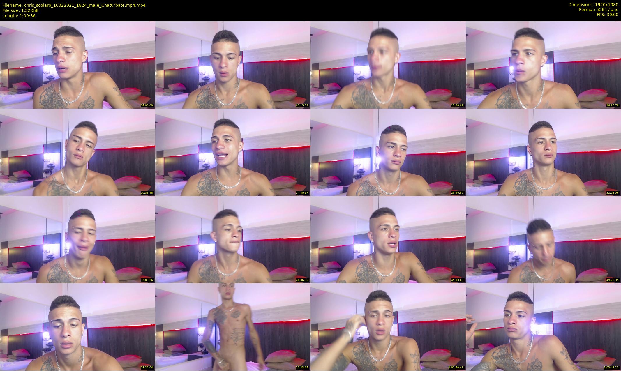 chris_scolaro — 70 minute Chaturbate male cam show recording, 1080p, Feb 10, 2021