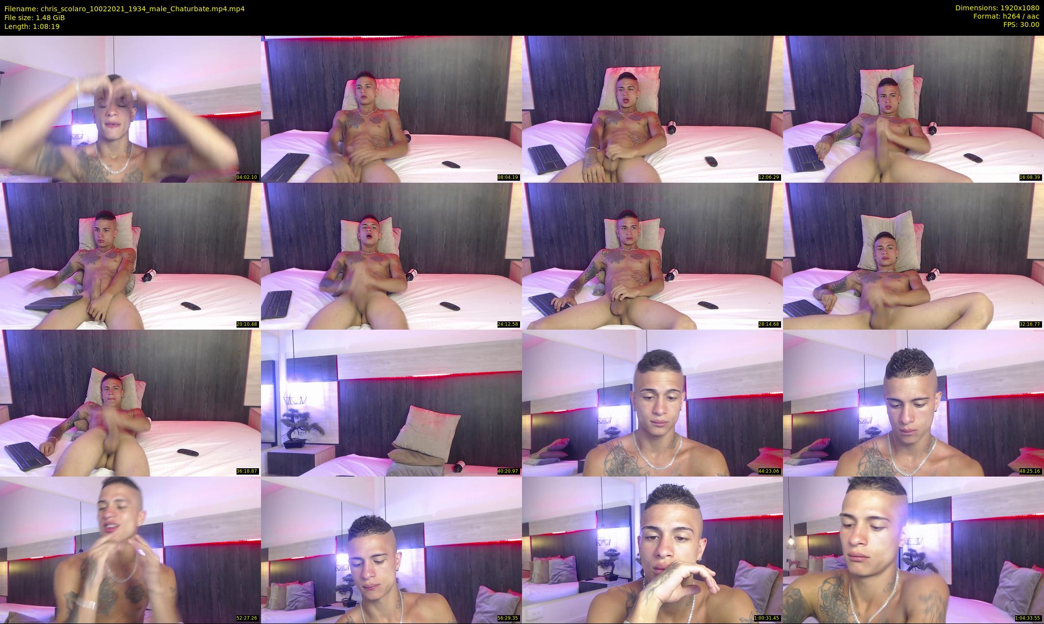 chris_scolaro — 69 minute Chaturbate male cam show recording, 1080p, Feb 10, 2021