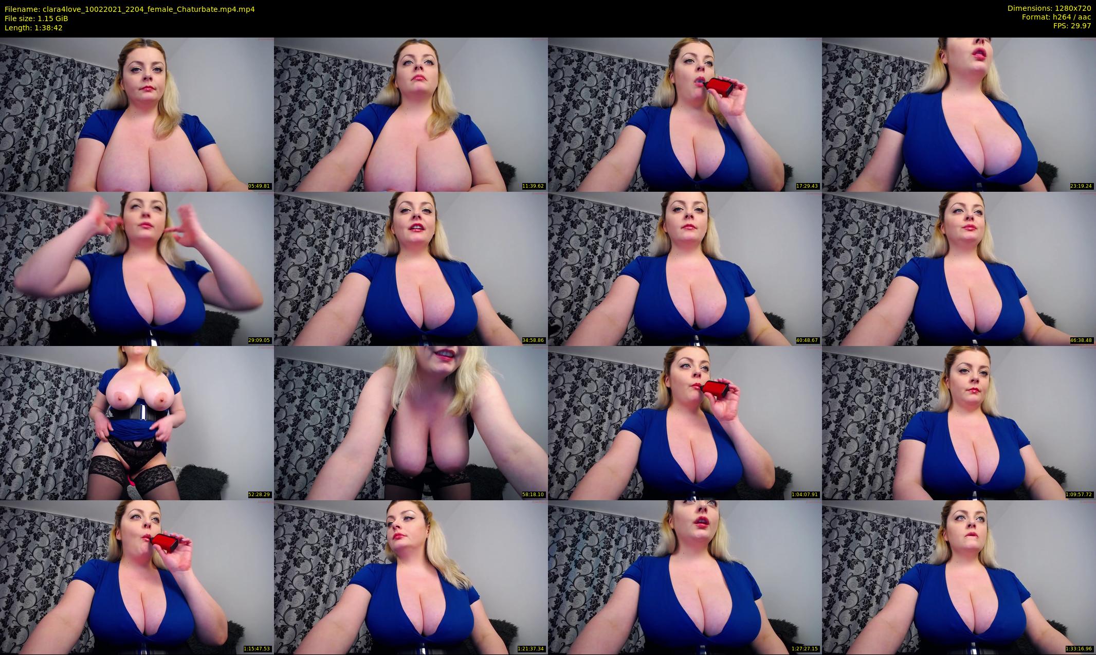 clara4love — 99 minute Chaturbate female cam show recording, 720p, Feb 10, 2021