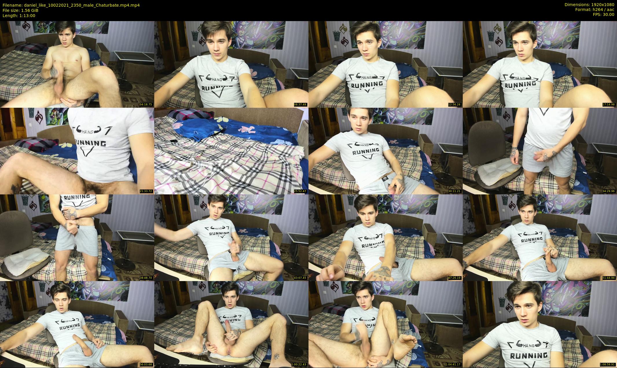 daniel_like — 73 minute Chaturbate male cam show recording, 1080p, Feb 10, 2021