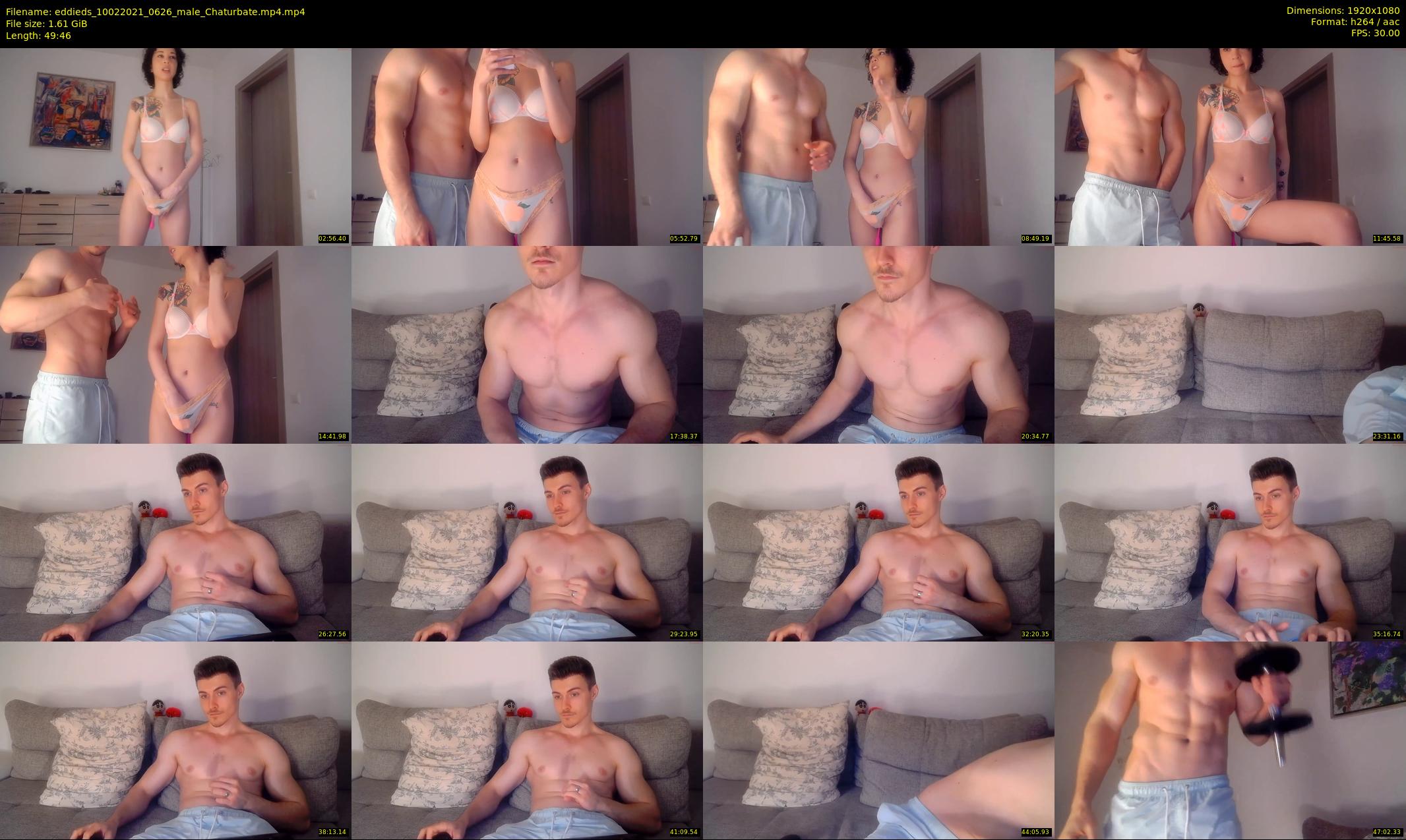 eddieds — 50 minute Chaturbate male cam show recording, 1080p, Feb 10, 2021