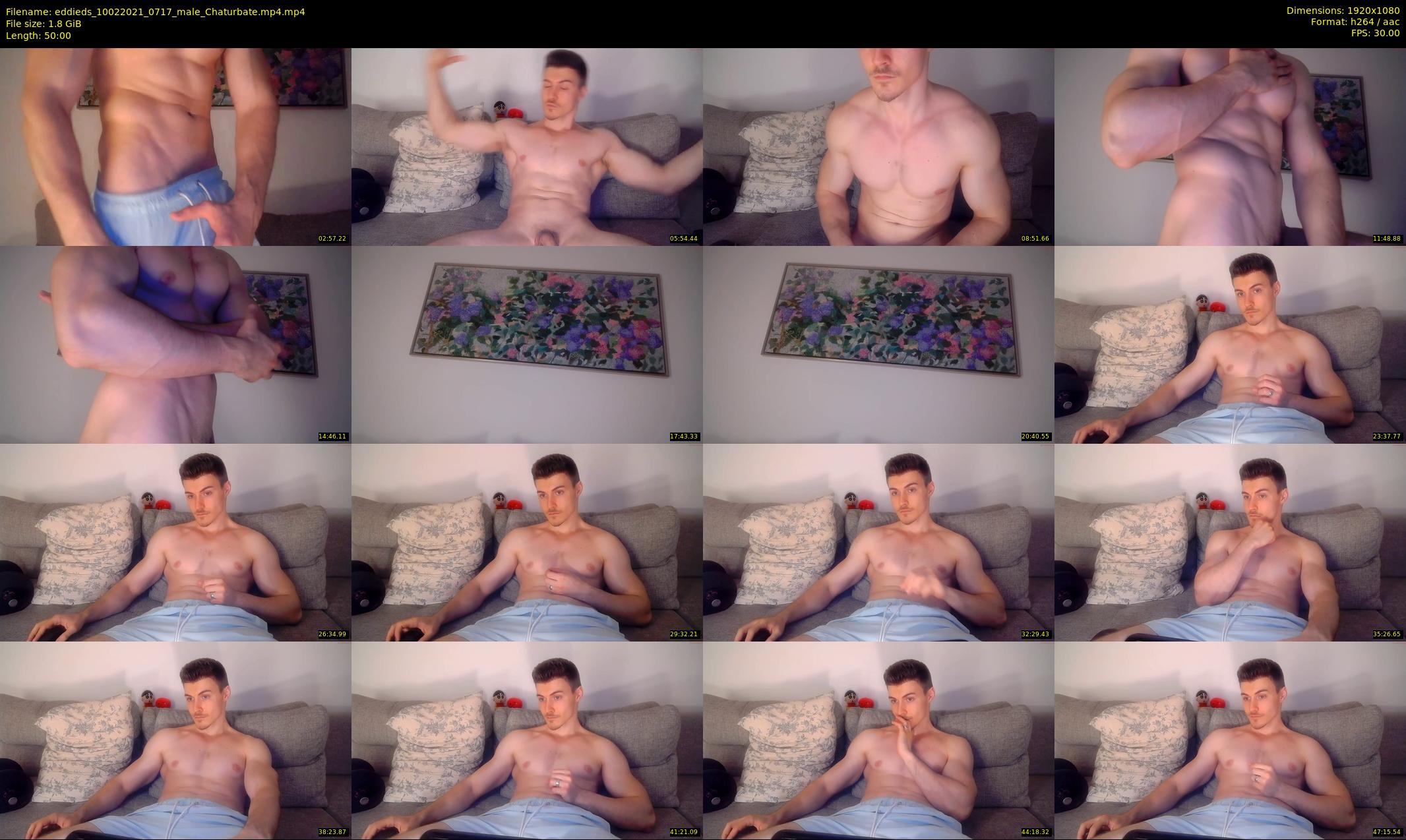 eddieds — 50 minute Chaturbate male cam show recording, 1080p, Feb 10, 2021