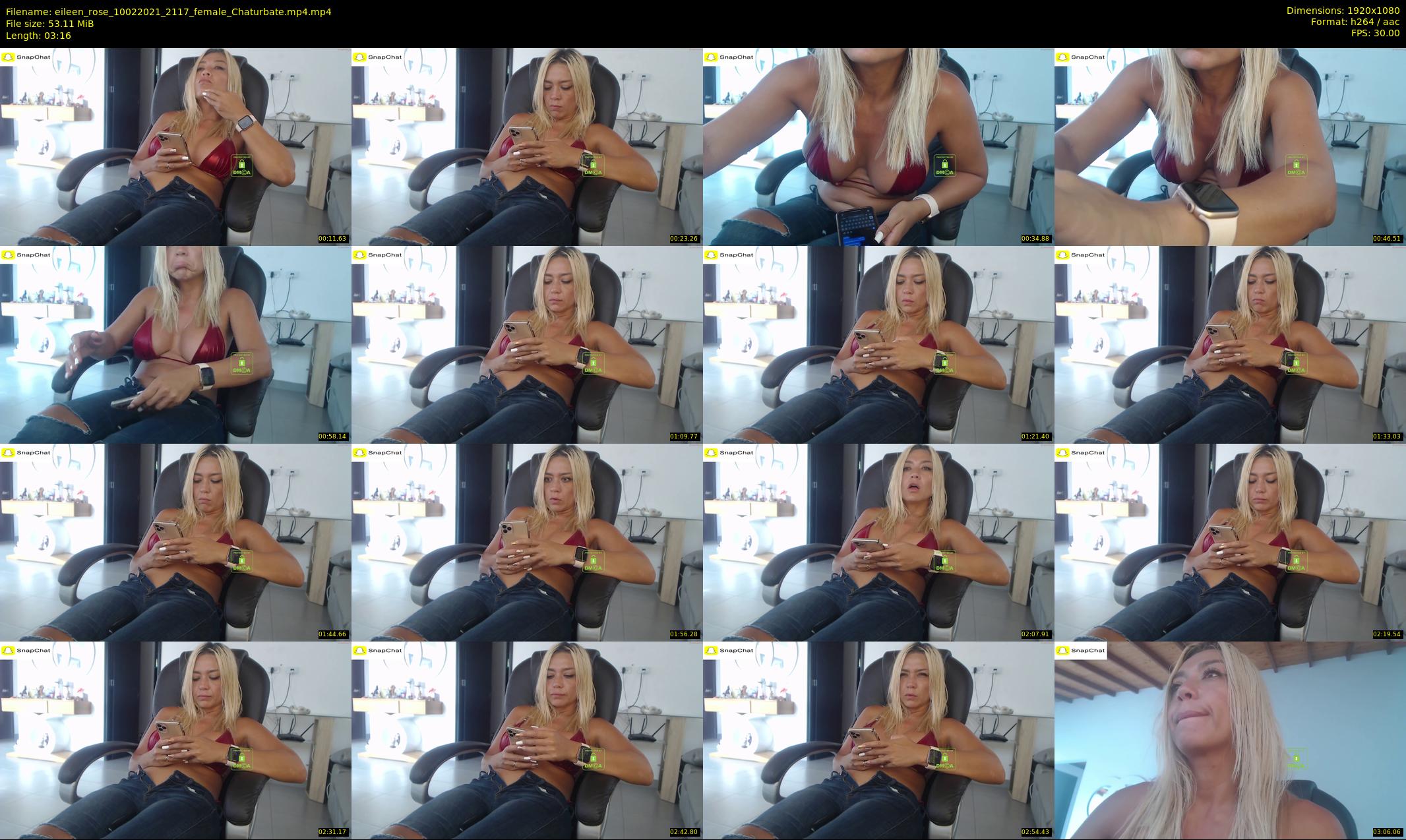 eileen_rose — 4 minute Chaturbate female cam show recording, 1080p, Feb 10, 2021