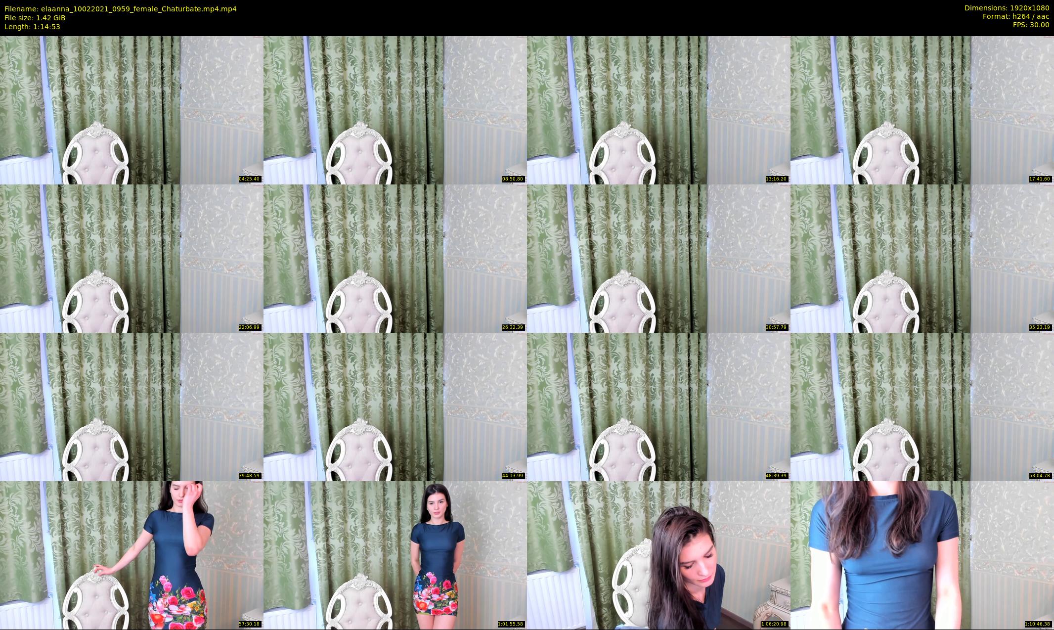 elaanna — 75 minute Chaturbate female cam show recording, 1080p, Feb 10, 2021