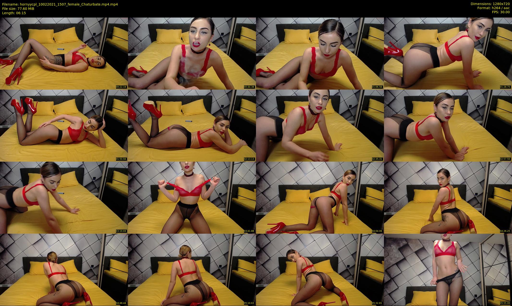 hornyycpl — 7 minute Chaturbate couple cam show recording, 720p, Feb 10, 2021