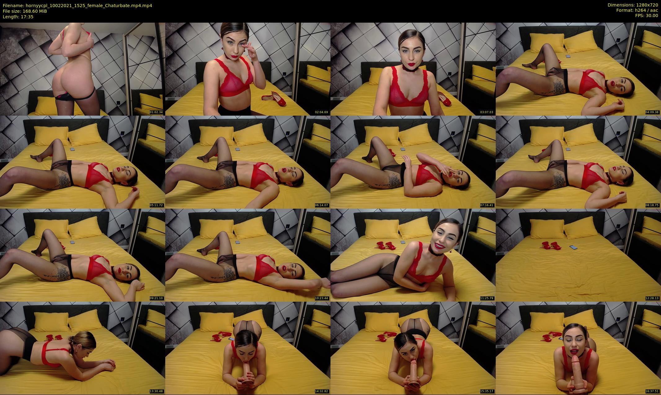 hornyycpl — 18 minute Chaturbate couple cam show recording, 720p, Feb 10, 2021