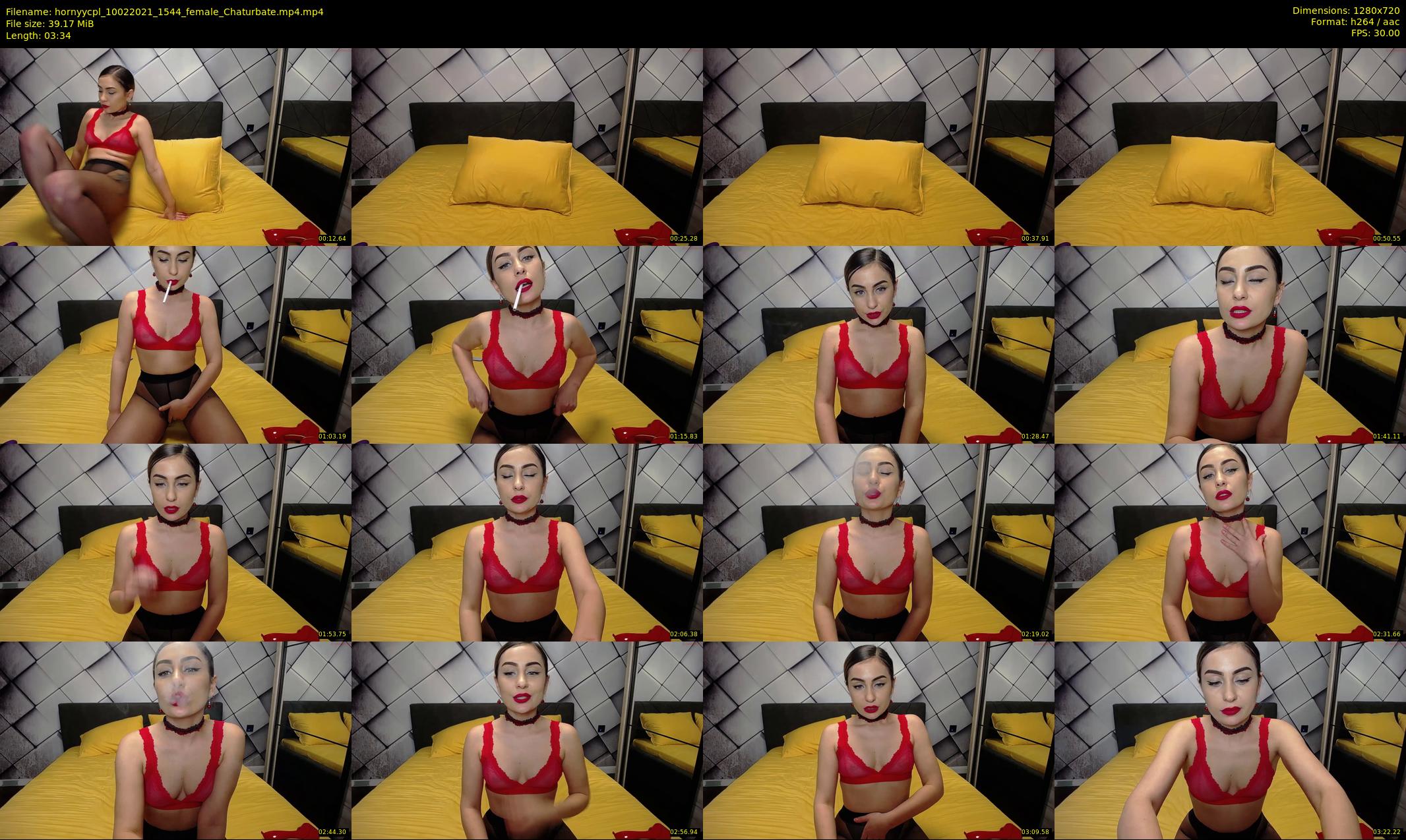 hornyycpl — 4 minute Chaturbate couple cam show recording, 720p, Feb 10, 2021