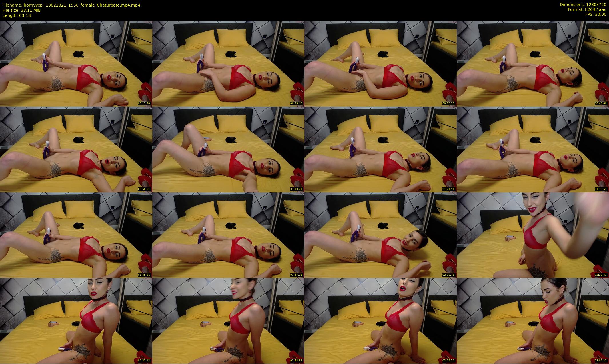 hornyycpl — 4 minute Chaturbate couple cam show recording, 720p, Feb 10, 2021