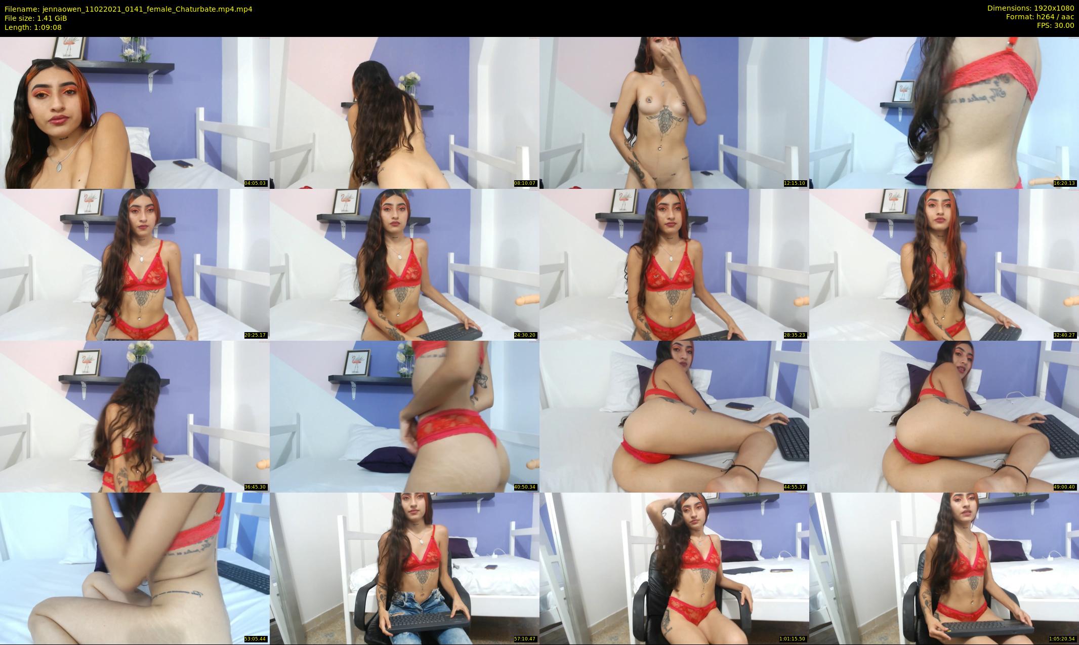 jennaowen — 70 minute Chaturbate female cam show recording, 1080p, Feb 11, 2021