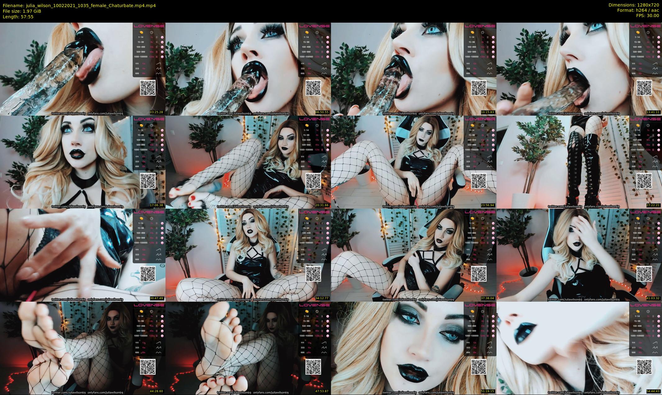 julia_wilson — 58 minute Chaturbate female cam show recording, 720p, Feb 10, 2021