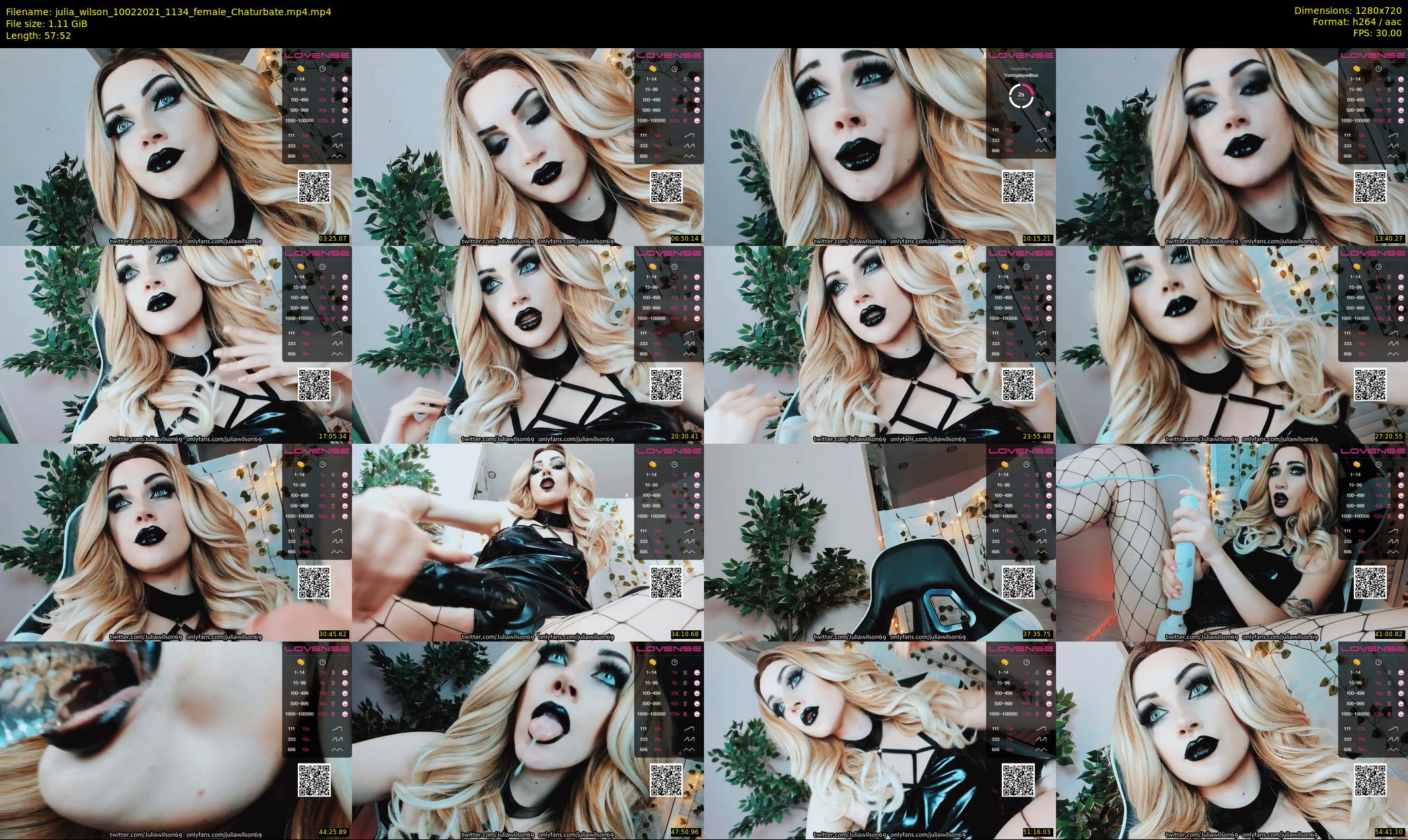 julia_wilson — 58 minute Chaturbate female cam show recording, 720p, Feb 10, 2021