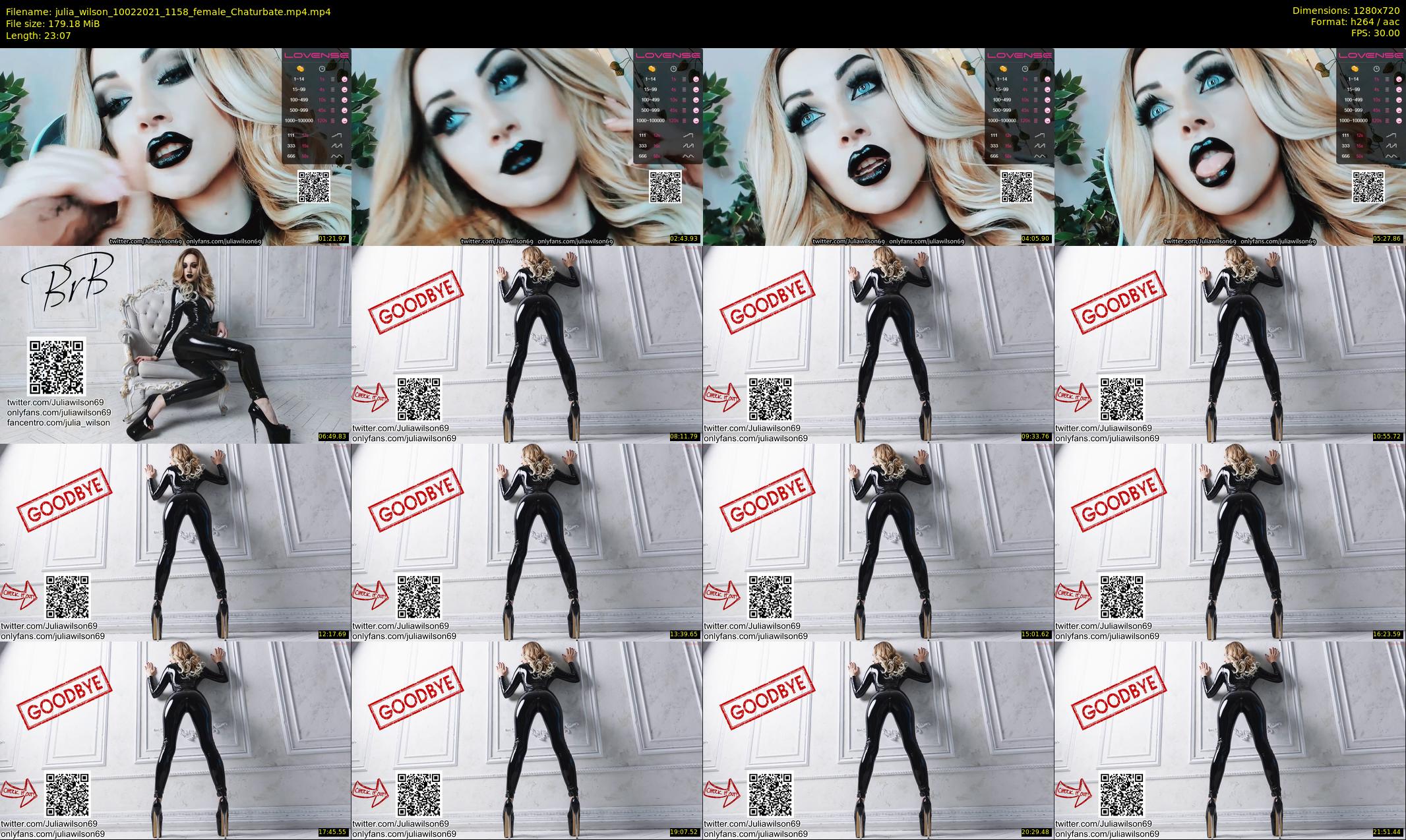 julia_wilson — 24 minute Chaturbate female cam show recording, 720p, Feb 10, 2021