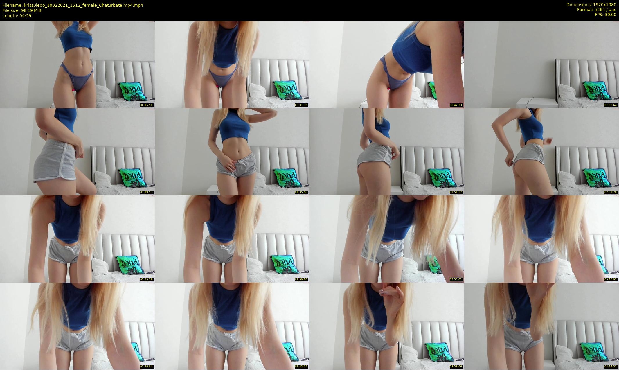 kriss0leoo — 5 minute Chaturbate couple cam show recording, 1080p, Feb 10, 2021
