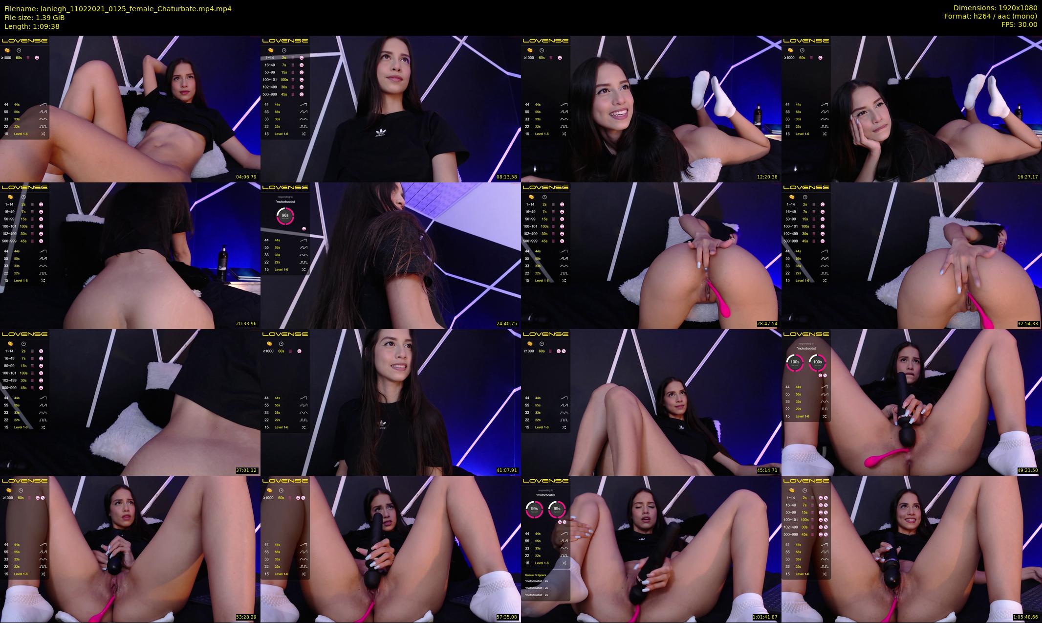 laniegh — 70 minute Chaturbate female cam show recording, 1080p, Feb 11, 2021