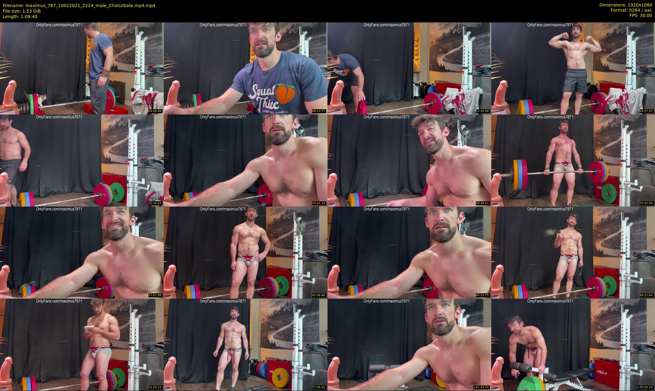 maximus_787 — 70 minute Chaturbate male cam show recording, 1080p, Feb 10, 2021