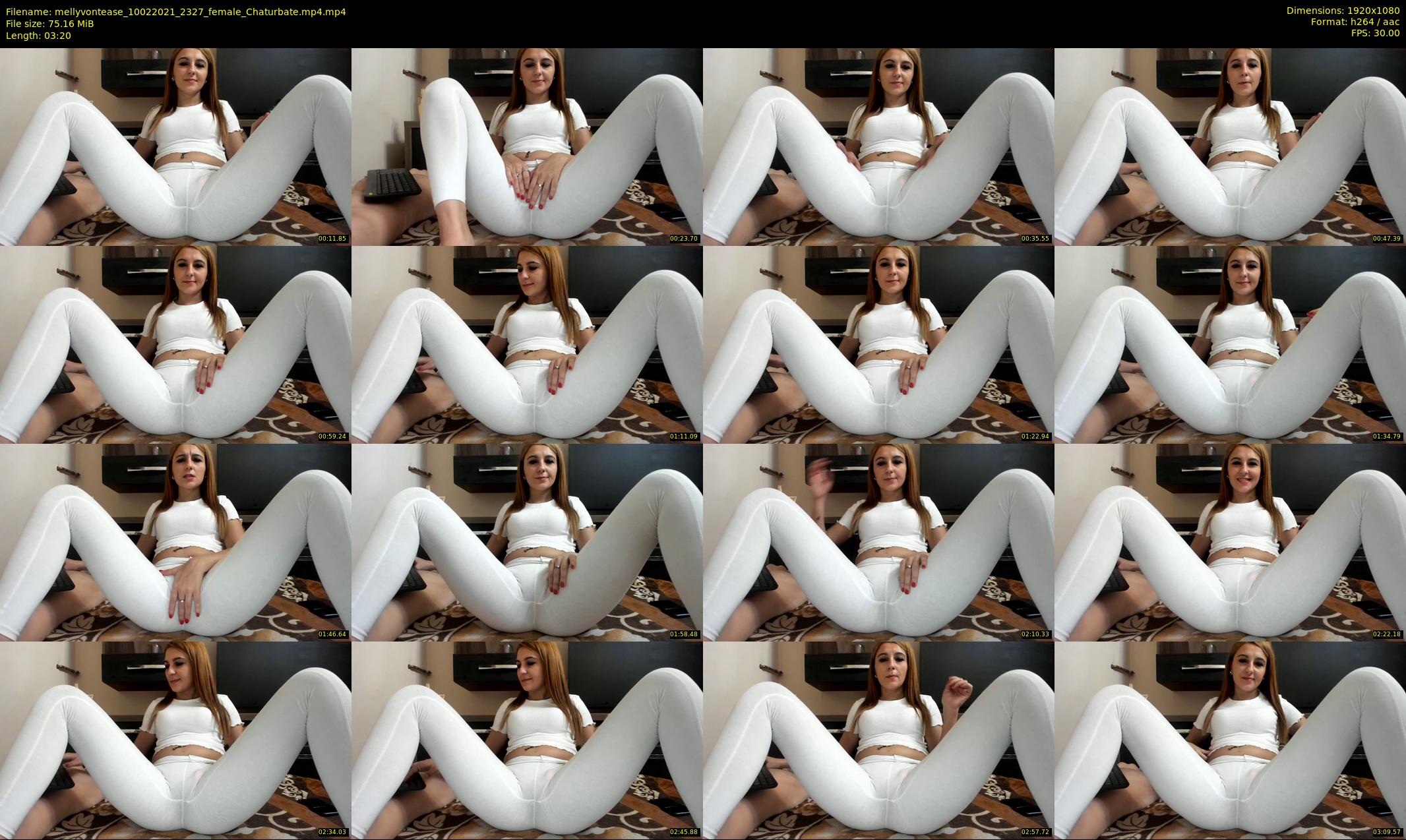 mellyvontease — 4 minute Chaturbate female cam show recording, 1080p, Feb 10, 2021