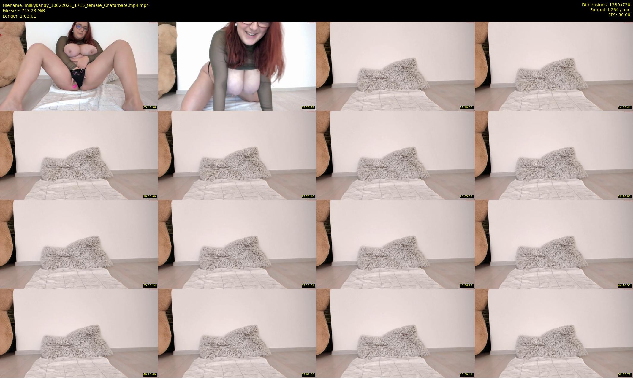 milkykandy — 64 minute Chaturbate female cam show recording, 720p, Feb 10, 2021