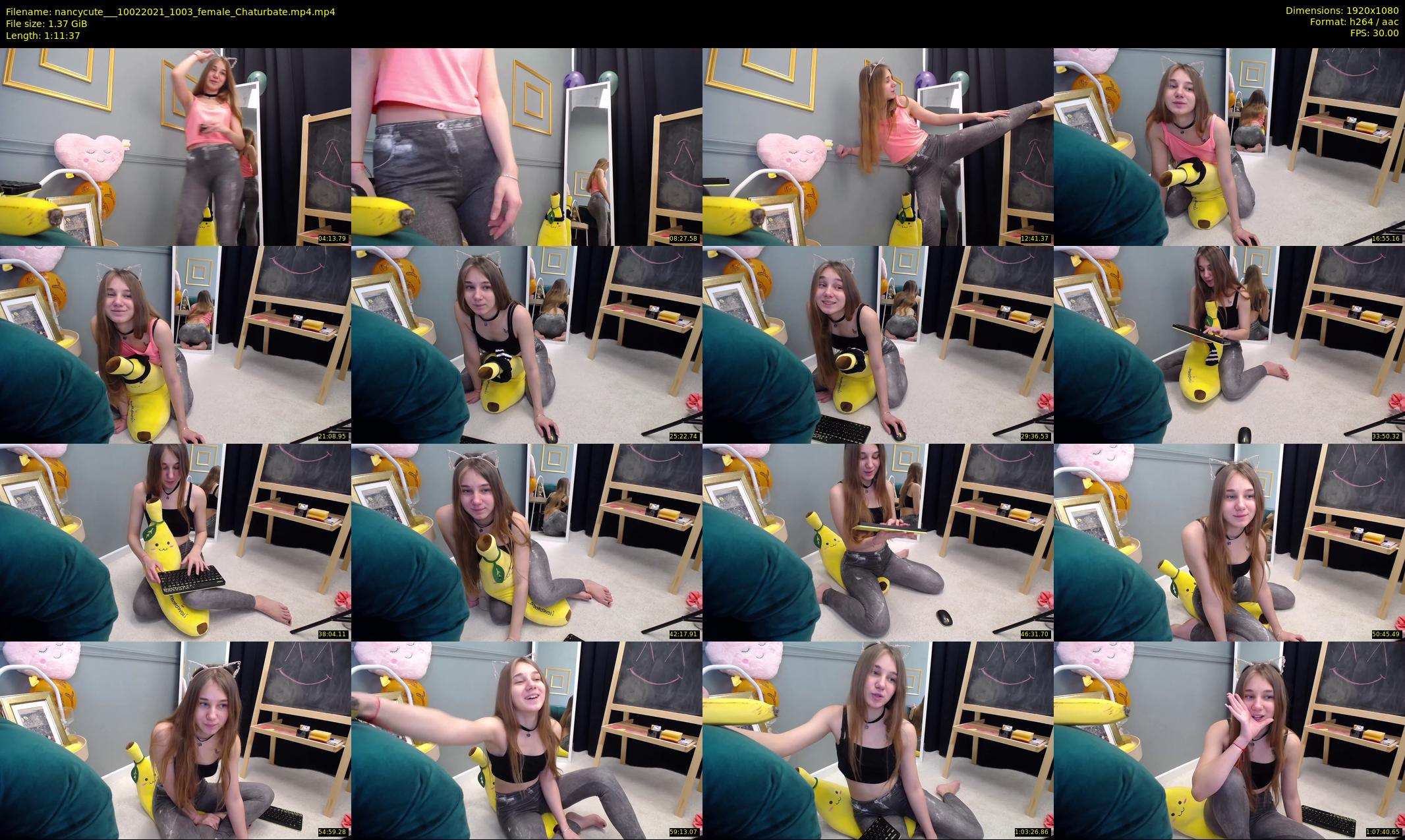 nancycute__ — 72 minute Chaturbate female cam show recording, 1080p, Feb 10, 2021