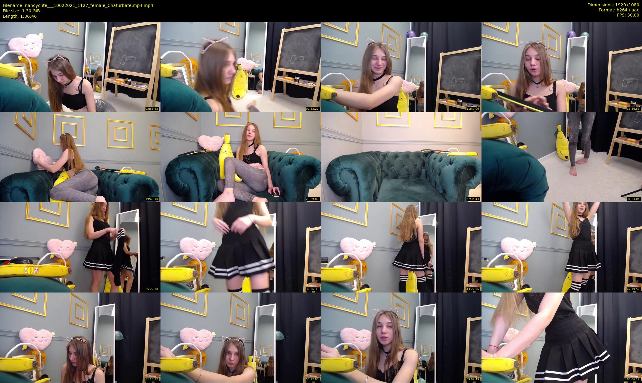 nancycute__ — 67 minute Chaturbate female cam show recording, 1080p, Feb 10, 2021