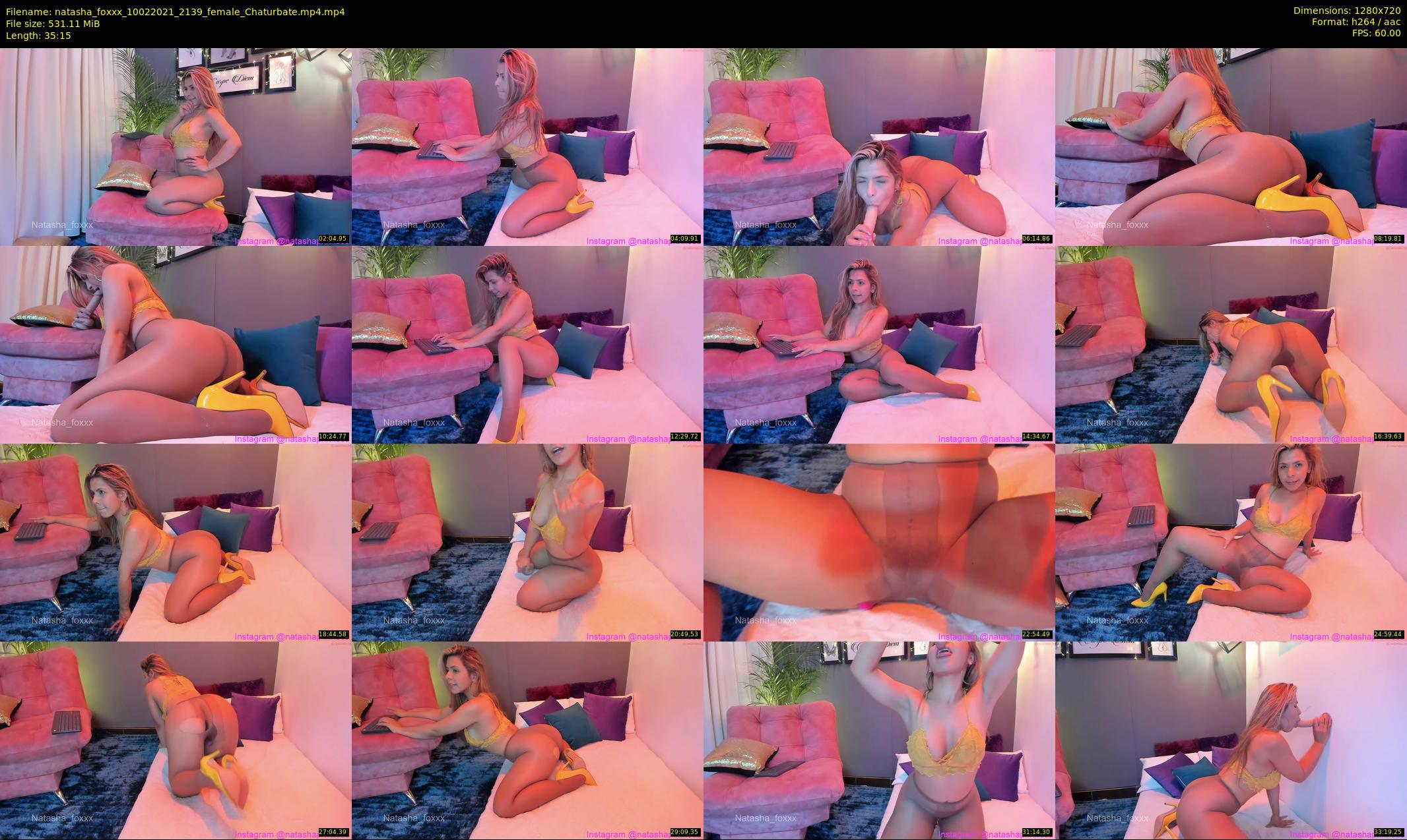 natasha_foxxx — 36 minute Chaturbate female cam show recording, 720p, Feb 10, 2021