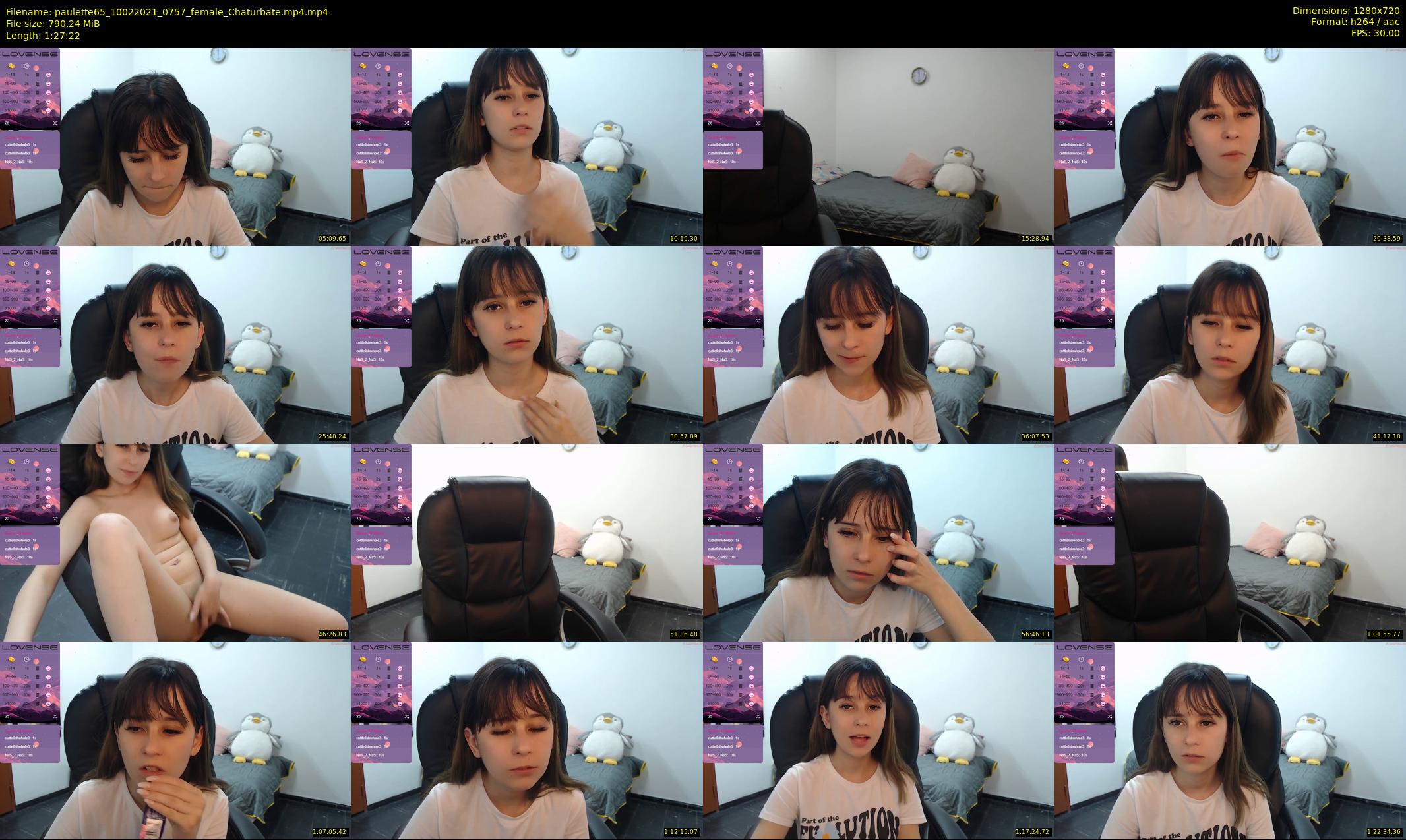 paulette65 — 88 minute Chaturbate female cam show recording, 720p, Feb 10, 2021