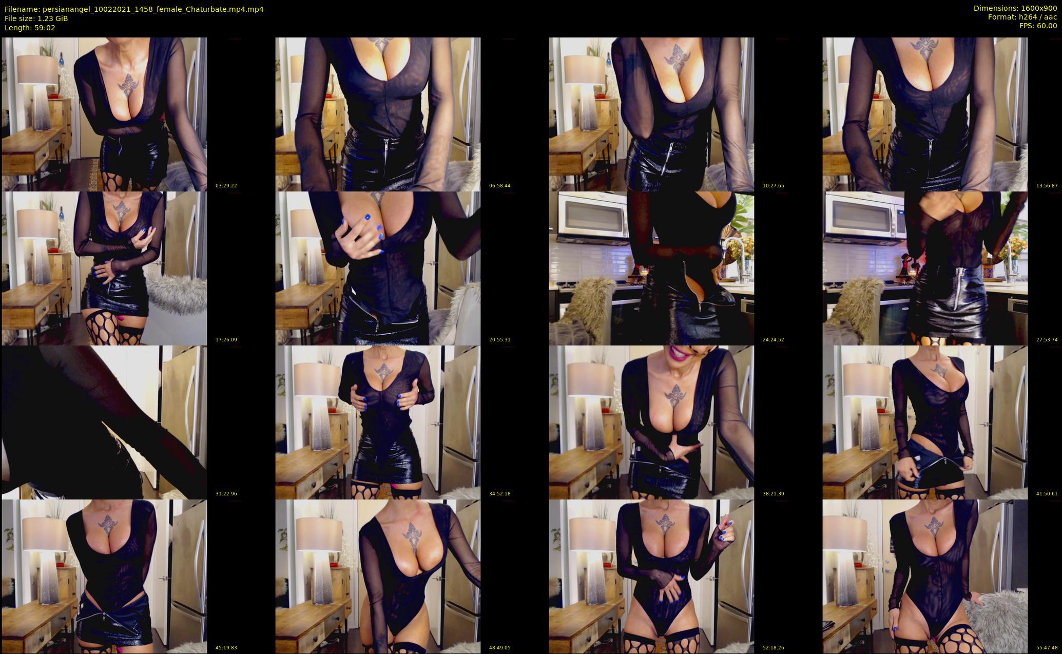 persianangel — 60 minute Chaturbate female cam show recording, 720p, Feb 10, 2021