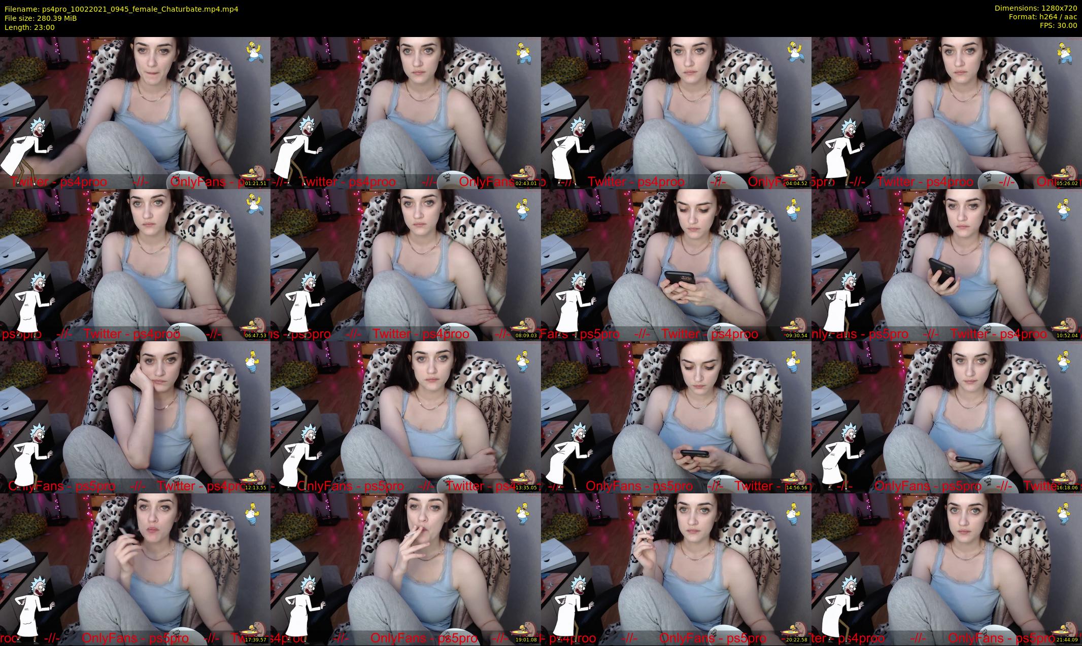 ps4pro — 23 minute Chaturbate female cam show recording, 720p, Feb 10, 2021