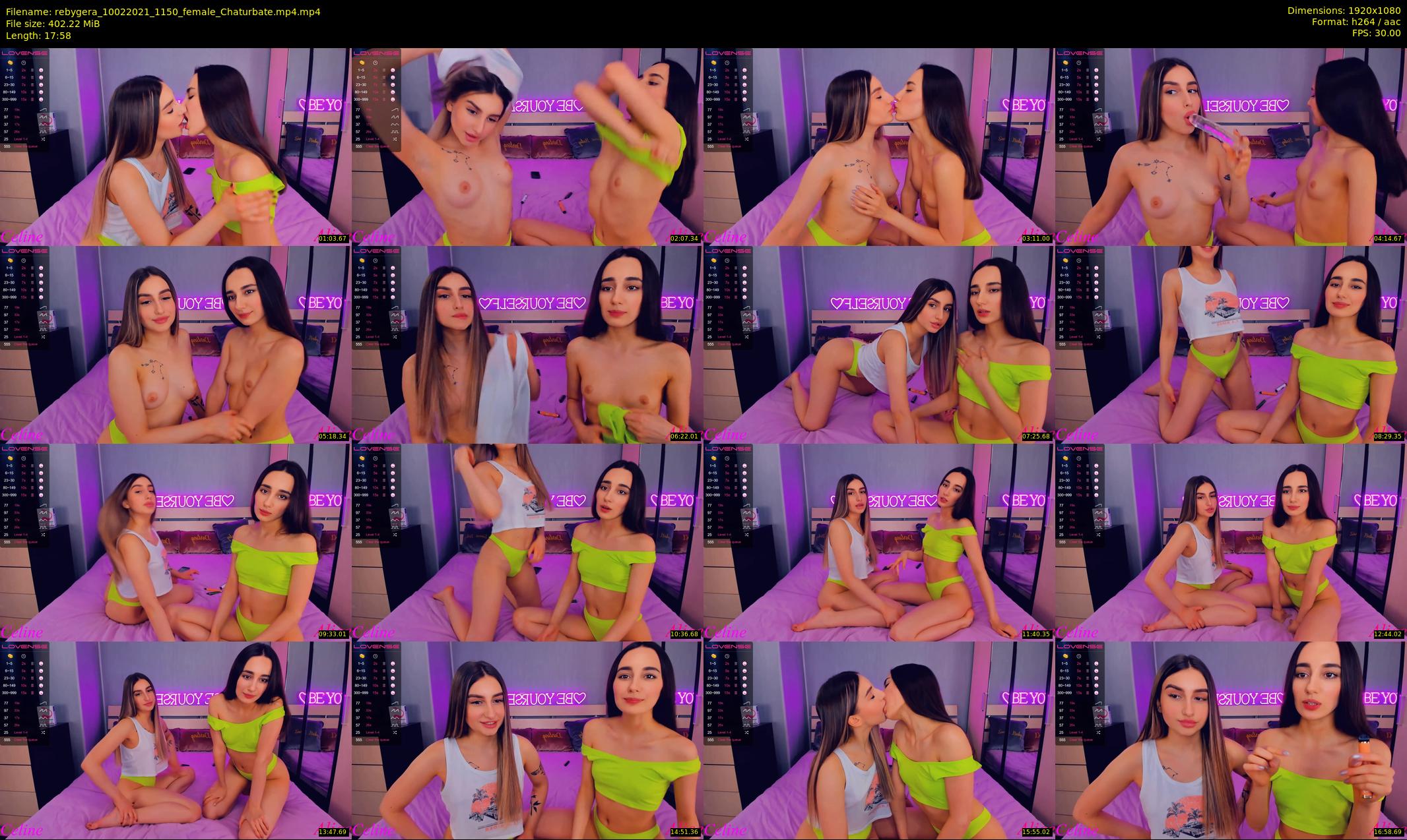 rebygera — 18 minute Chaturbate couple cam show recording, 1080p, Feb 10, 2021