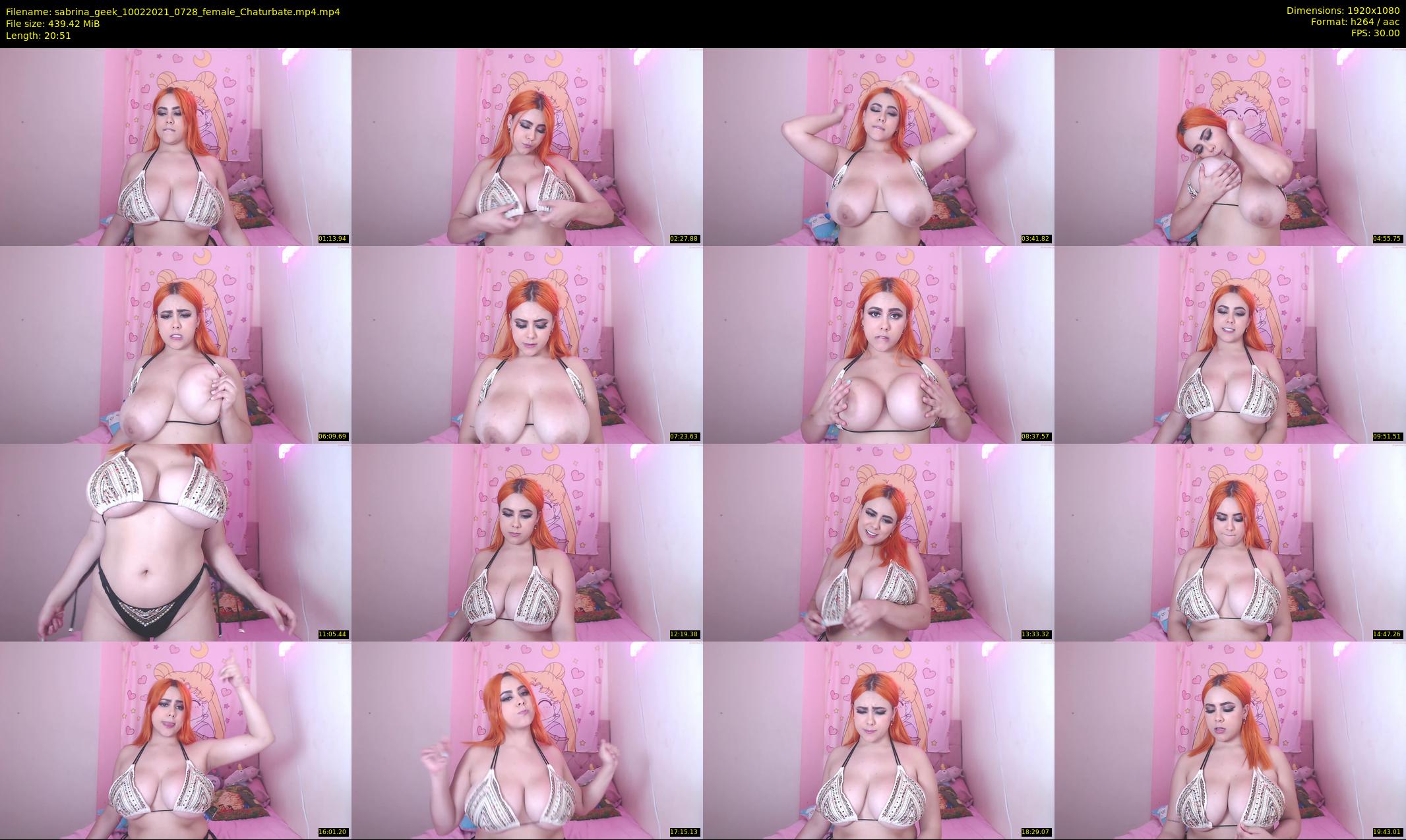 sabrina_geek — 21 minute Chaturbate female cam show recording, 1080p, Feb 10, 2021