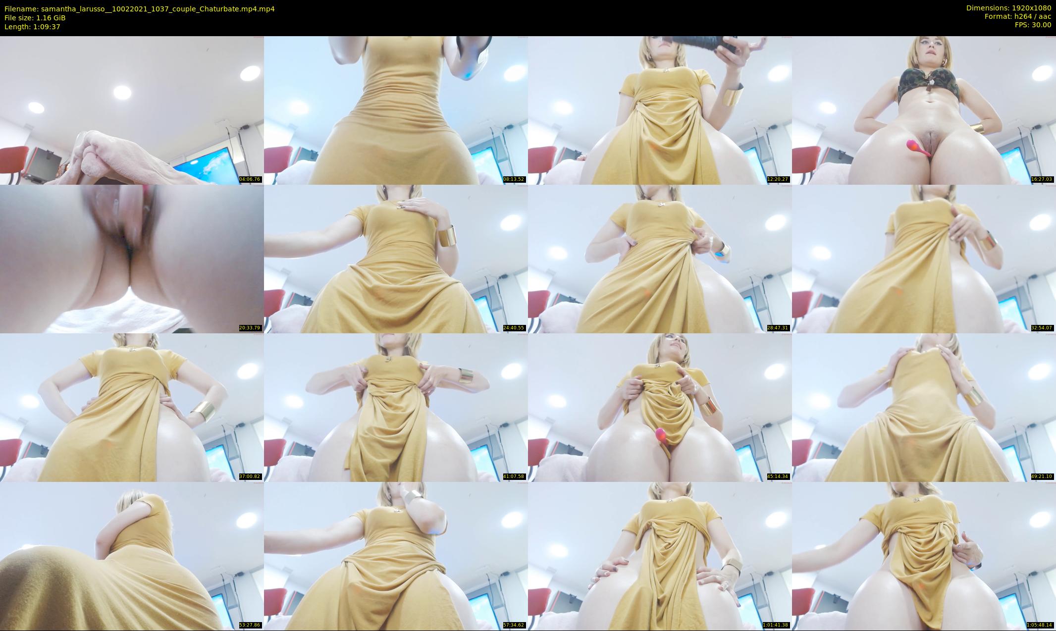 samantha_larusso_ — 70 minute Chaturbate couple cam show recording, 1080p, Feb 10, 2021