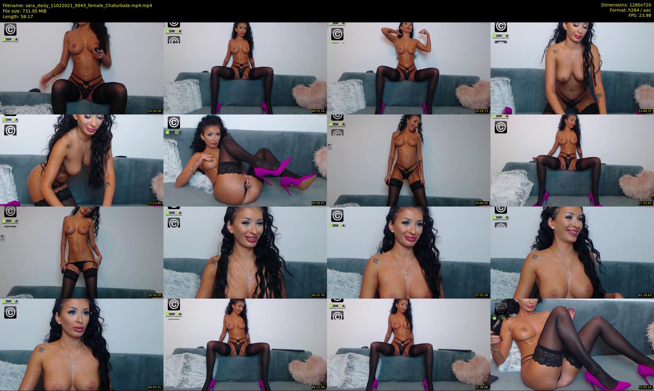 sara_daisy — 59 minute Chaturbate female cam show recording, 720p, Feb 11, 2021