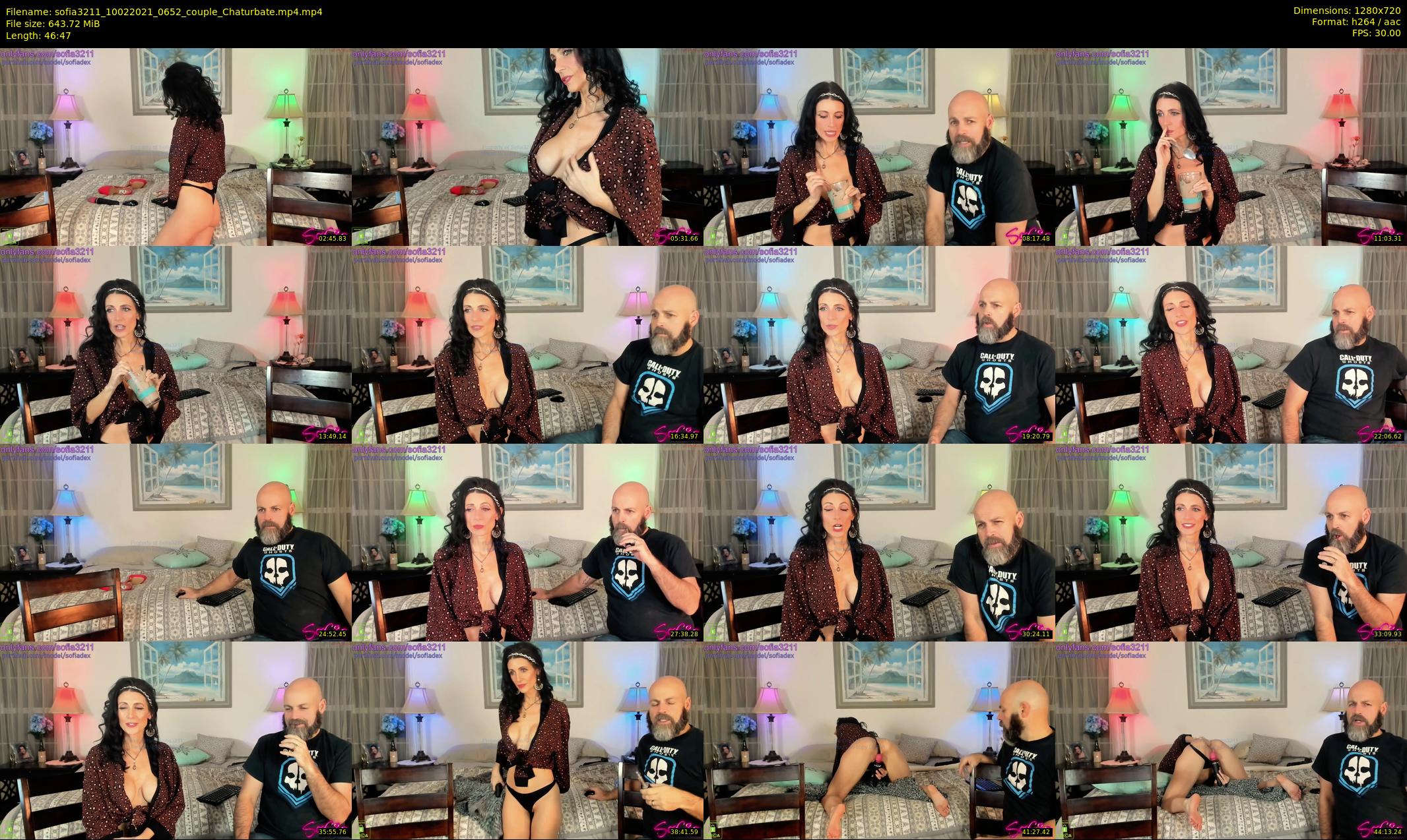 sofia3211 — 47 minute Chaturbate couple cam show recording, 720p, Feb 10, 2021