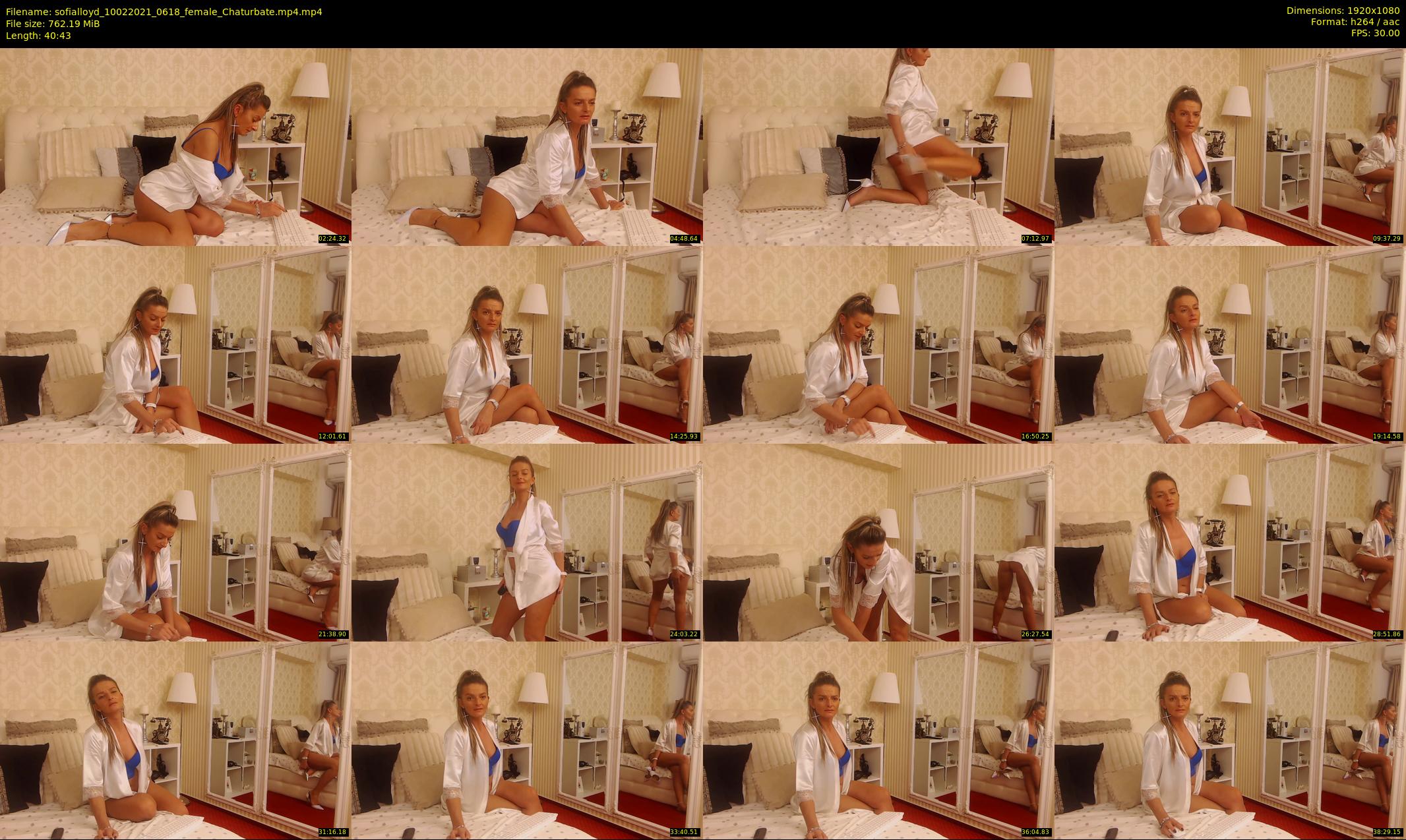 sofialloyd — 41 minute Chaturbate female cam show recording, 1080p, Feb 10, 2021