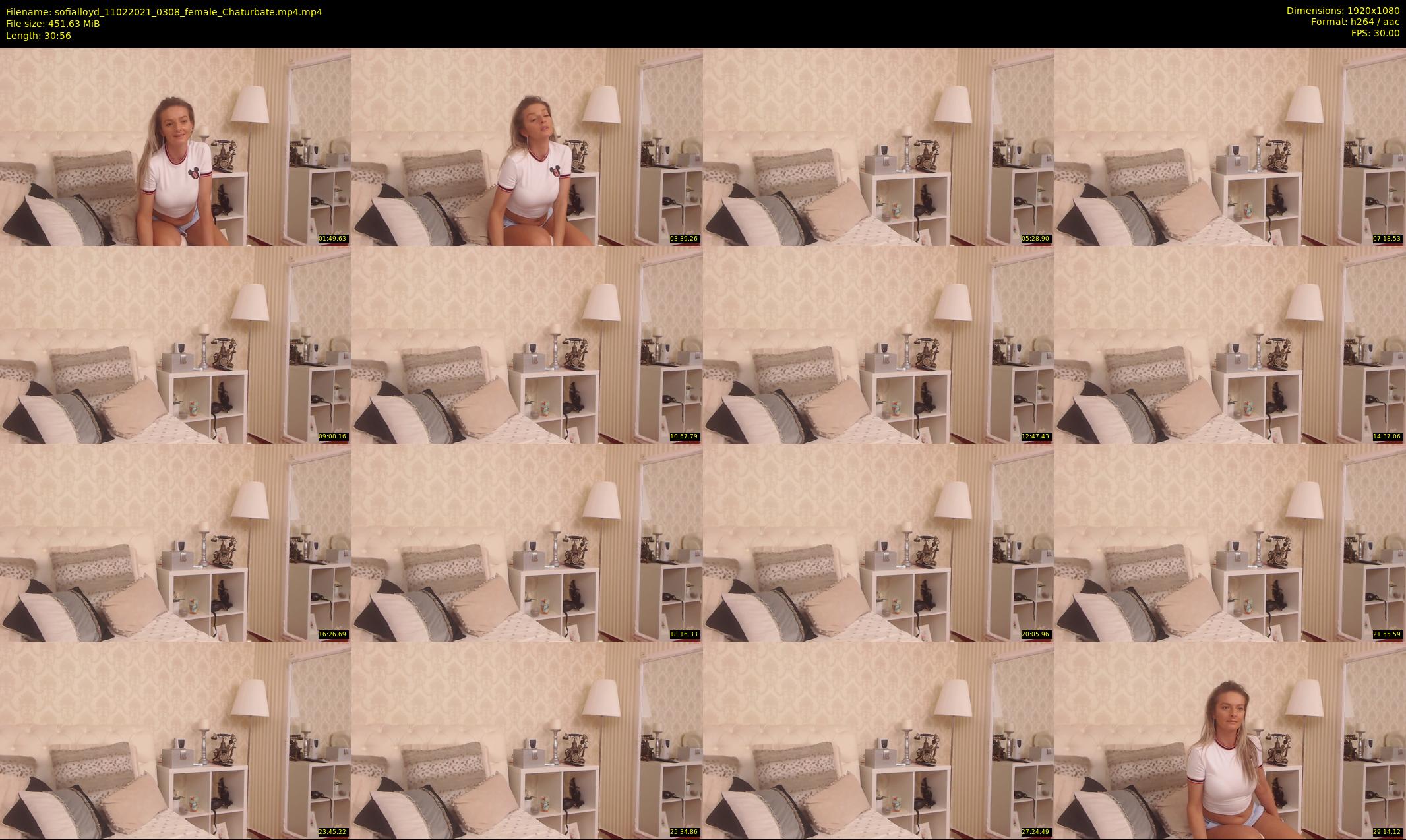 sofialloyd — 31 minute Chaturbate female cam show recording, 1080p, Feb 11, 2021