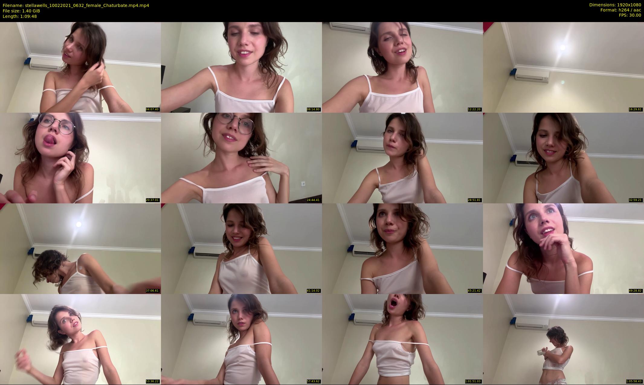 stellawells — 70 minute Chaturbate female cam show recording, 1080p, Feb 10, 2021