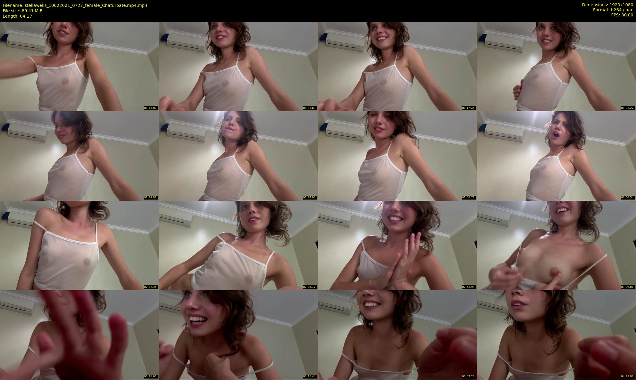 stellawells — 5 minute Chaturbate female cam show recording, 1080p, Feb 10, 2021