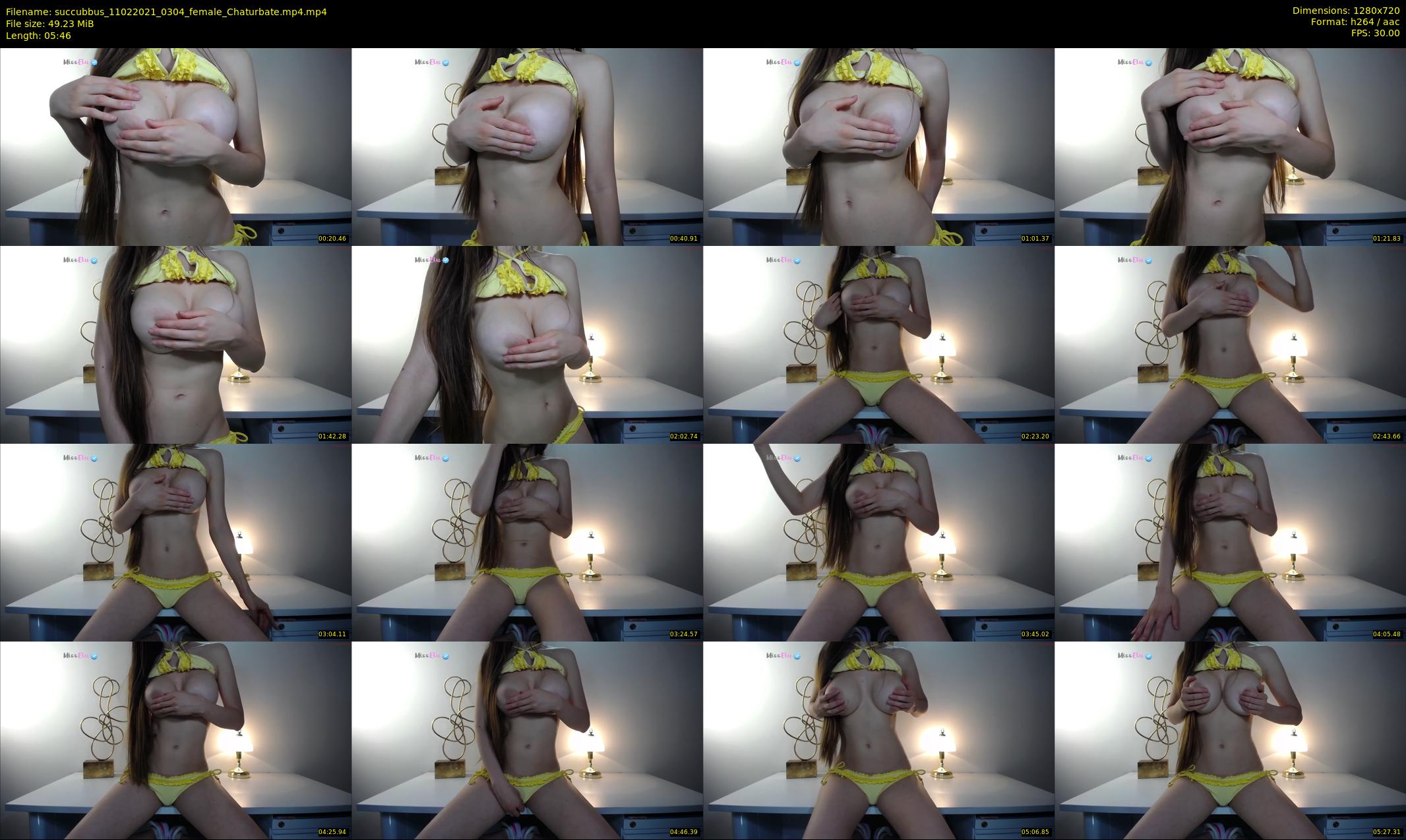 succubbus — 6 minute Chaturbate female cam show recording, 720p, Feb 11, 2021