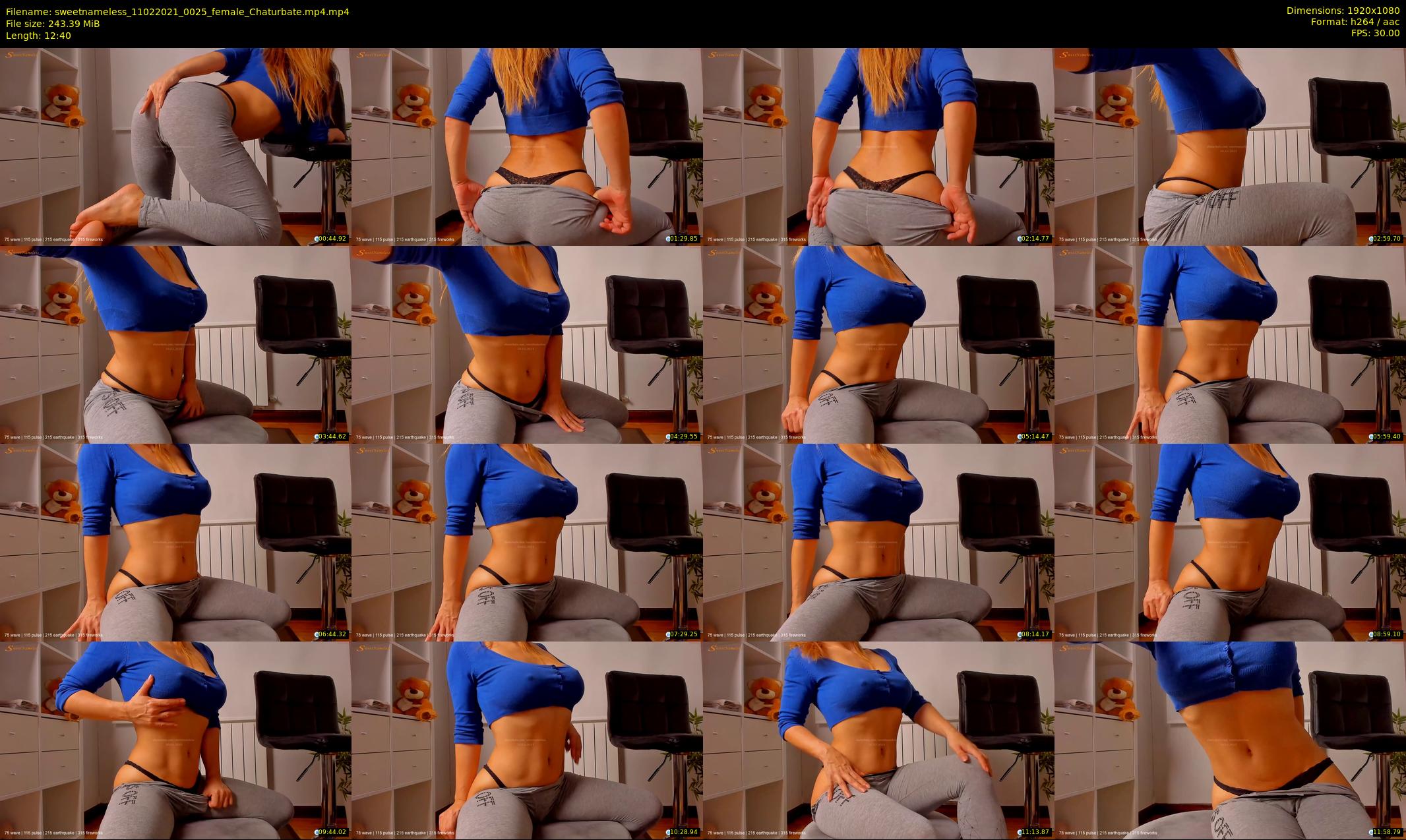 sweetnameless — 13 minute Chaturbate couple cam show recording, 1080p, Feb 11, 2021