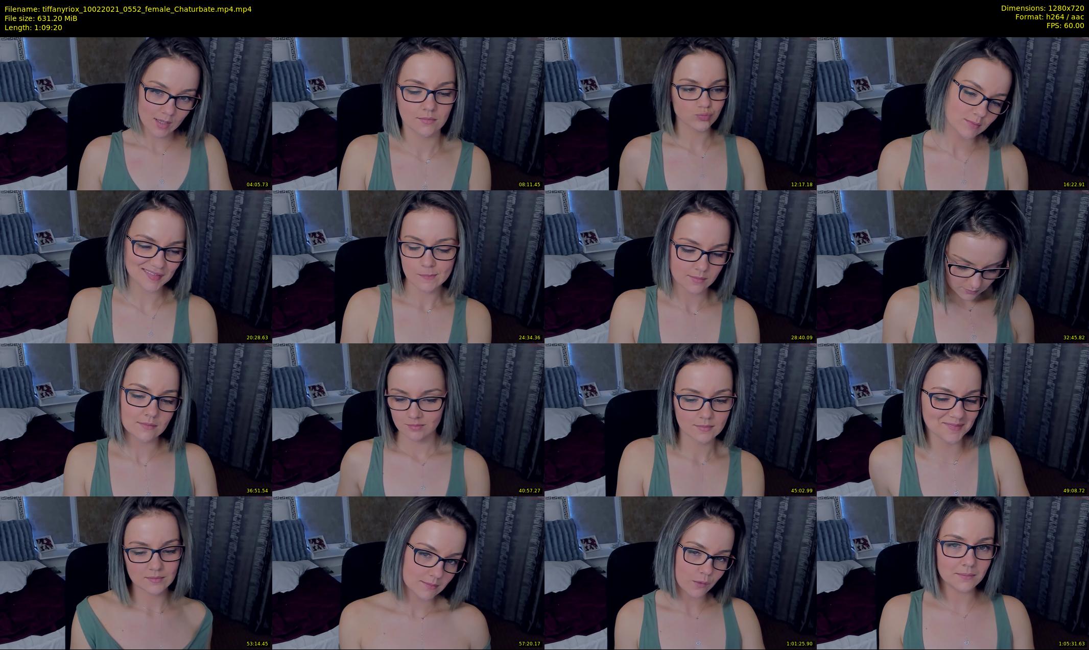 tiffanyriox — 70 minute Chaturbate female cam show recording, 720p, Feb 10, 2021