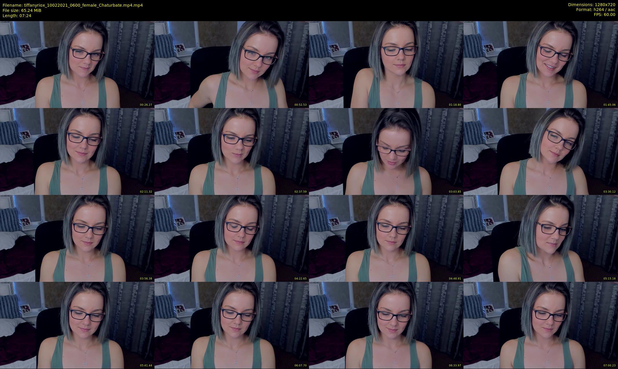 tiffanyriox — 8 minute Chaturbate female cam show recording, 720p, Feb 10, 2021