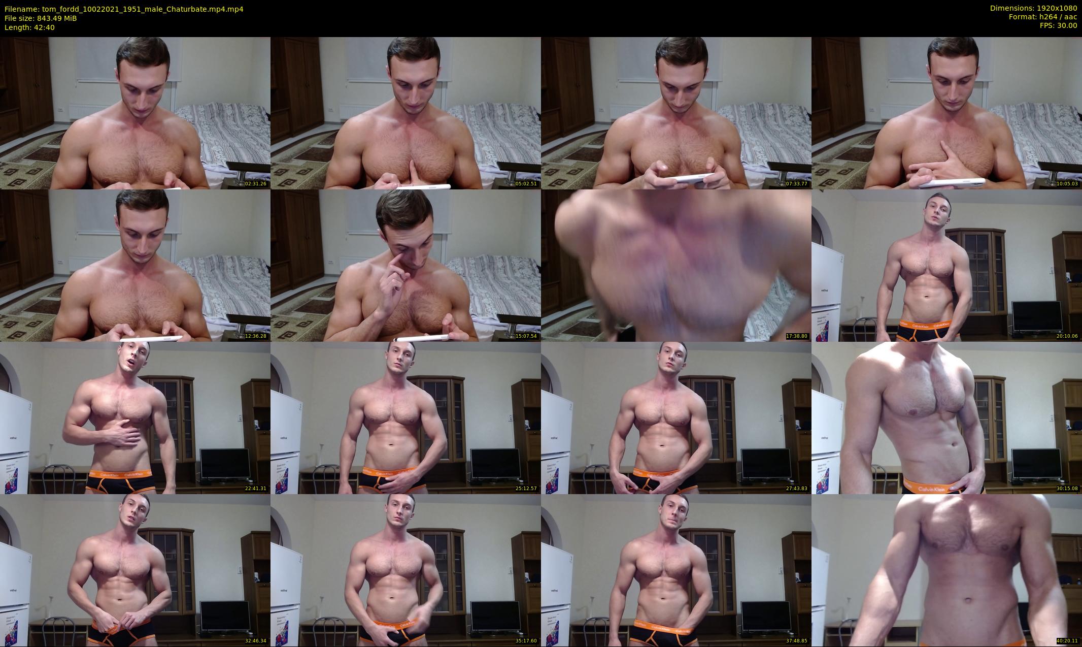 tom_fordd — 43 minute Chaturbate male cam show recording, 1080p, Feb 10, 2021