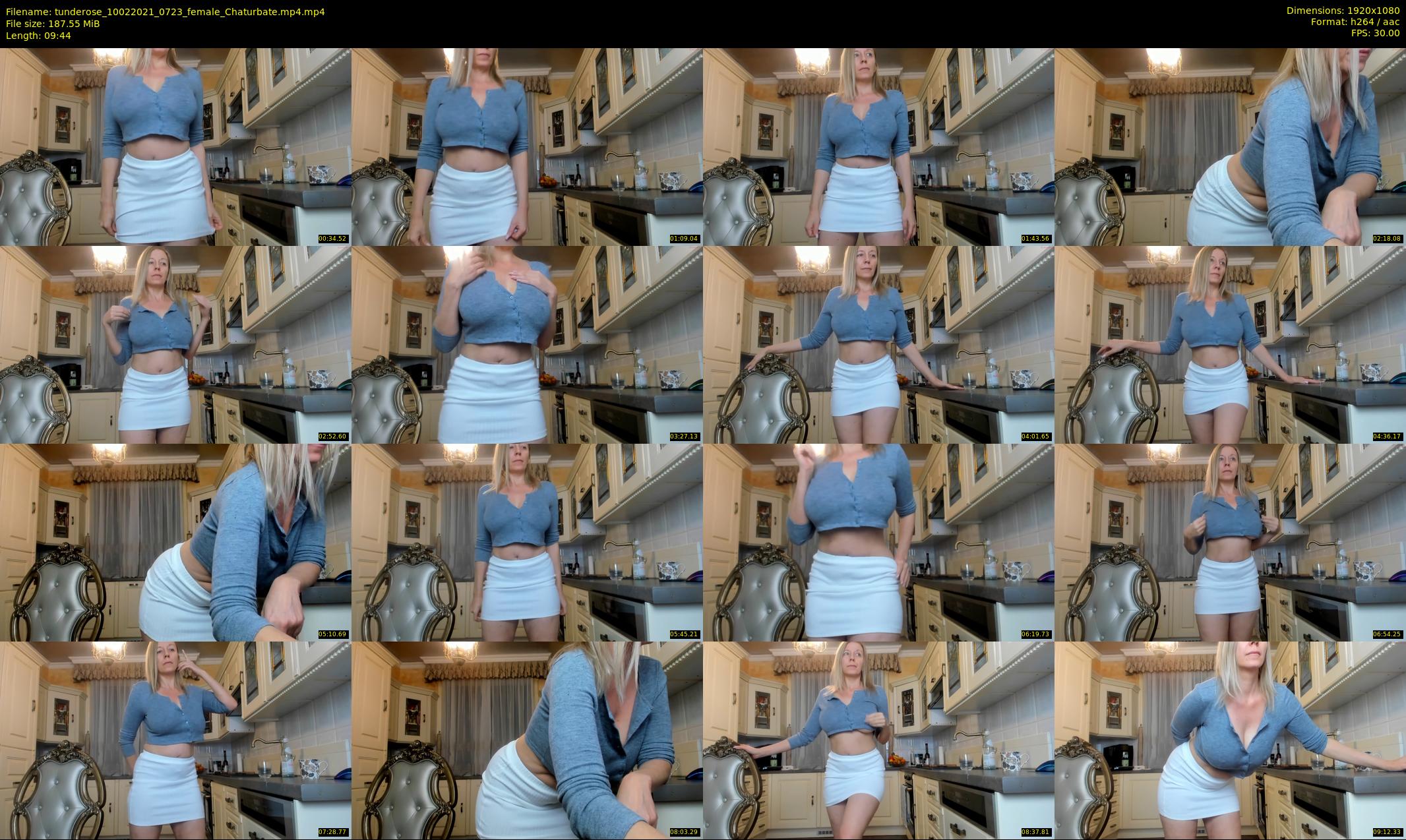 tunderose — 10 minute Chaturbate female cam show recording, 1080p, Feb 10, 2021