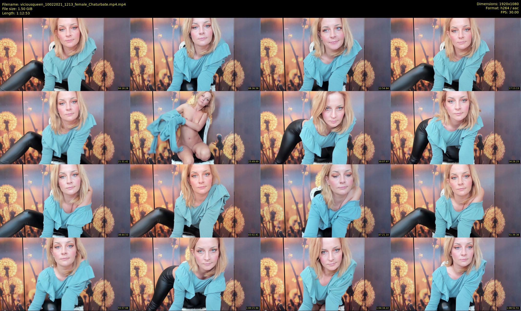 viciousqueen — 73 minute Chaturbate female cam show recording, 1080p, Feb 10, 2021
