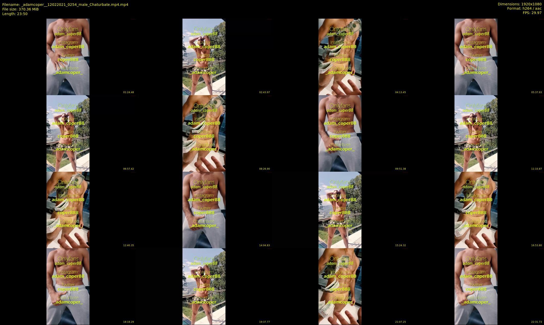 _adamcoper_ — 24 minute Chaturbate male cam show recording, 1080p, Feb 12, 2021