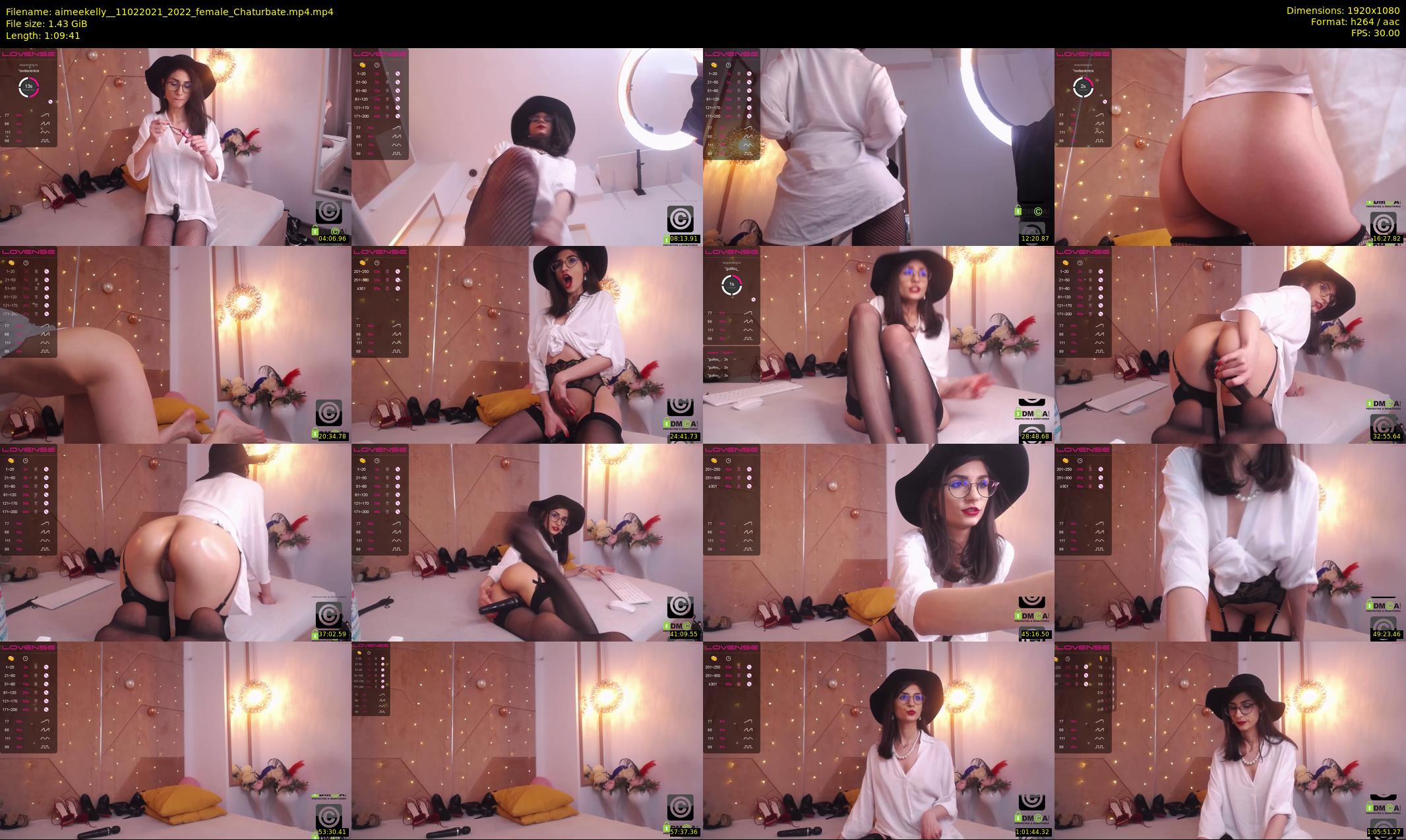 aimeekelly_ — 70 minute Chaturbate female cam show recording, 1080p, Feb 11, 2021