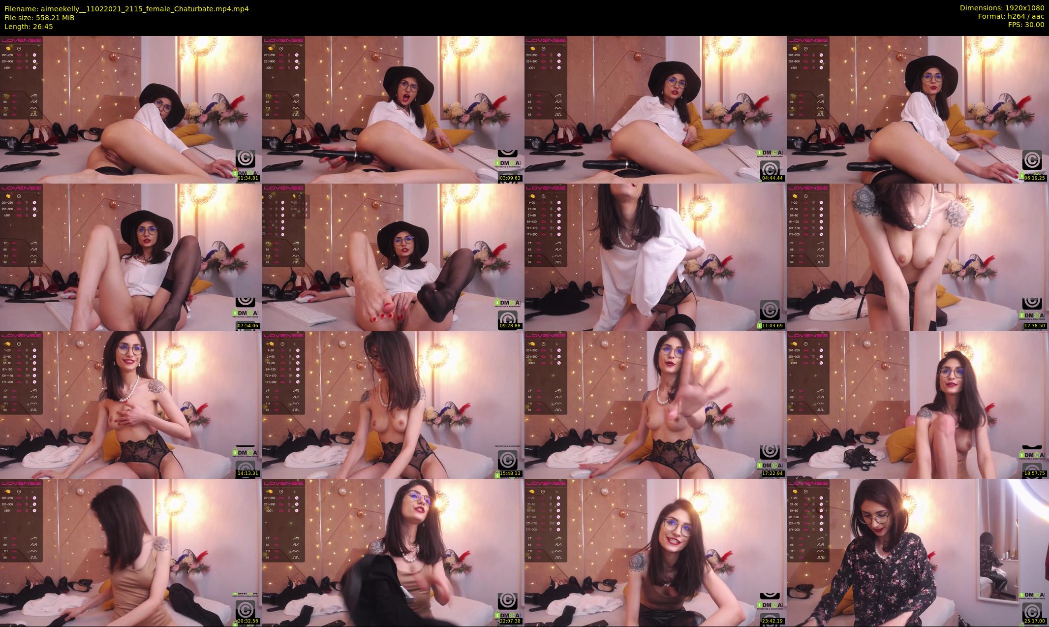 aimeekelly_ — 27 minute Chaturbate female cam show recording, 1080p, Feb 11, 2021