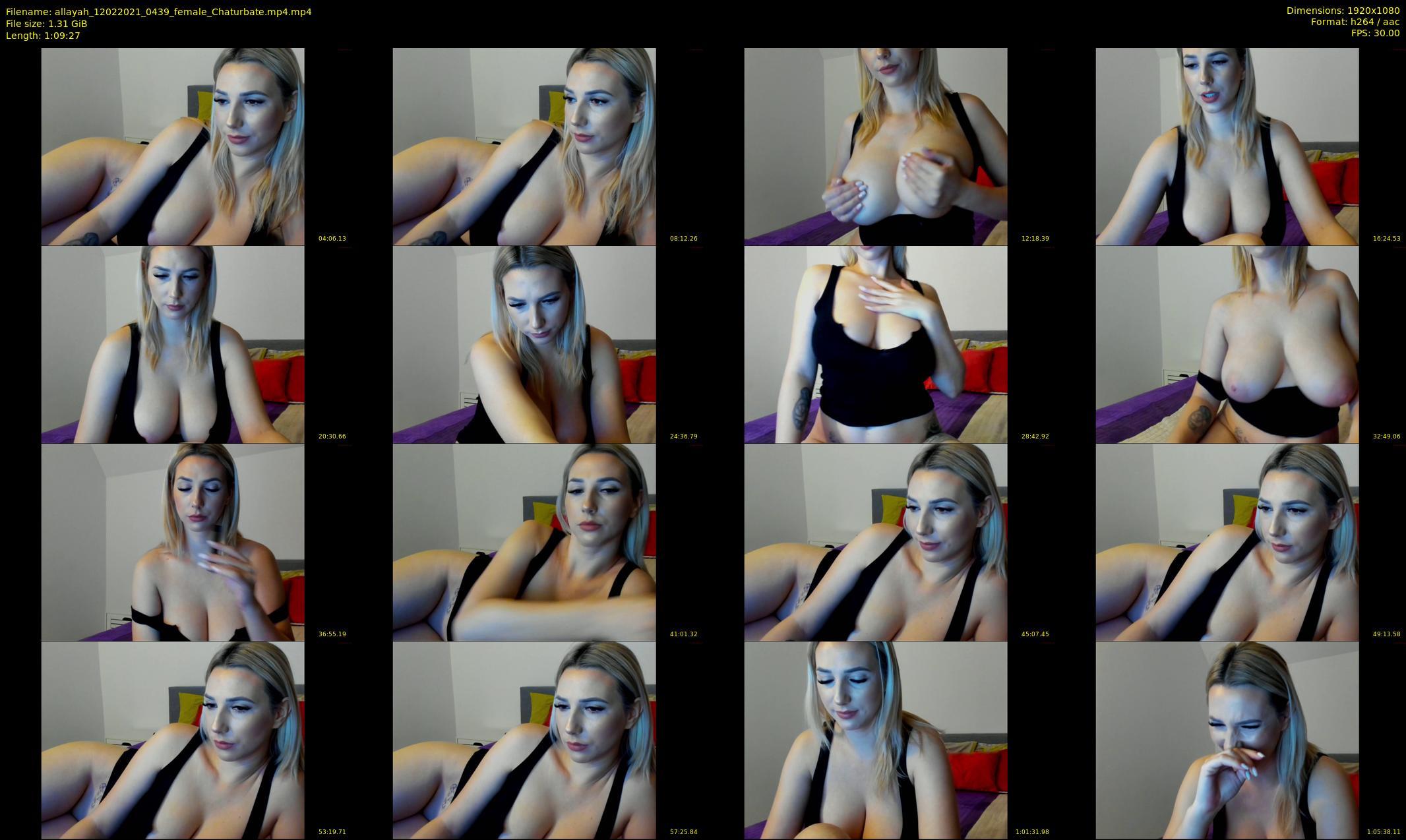 allayah — 70 minute Chaturbate female cam show recording, 1080p, Feb 12, 2021